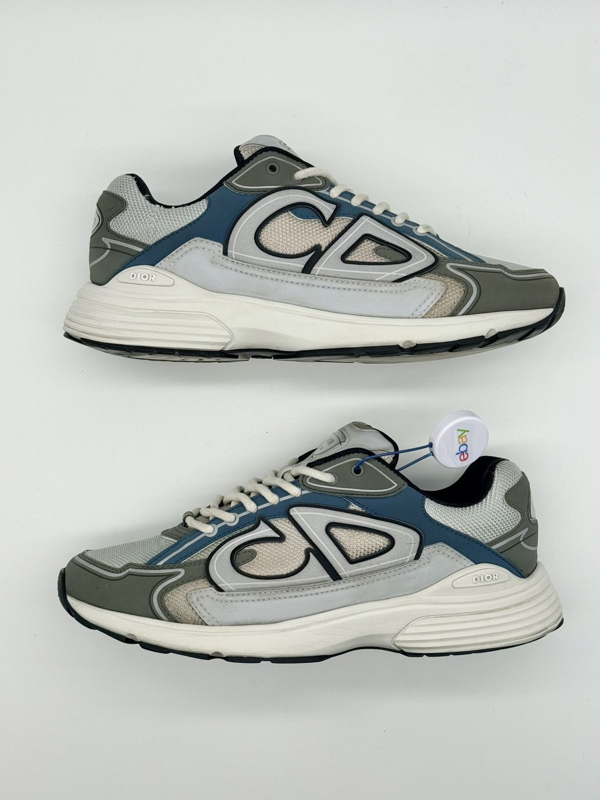 Dior Size 9 - Dior B30 Light Blue Grey Size US 9 / EU 42 - 2 Thumbnail