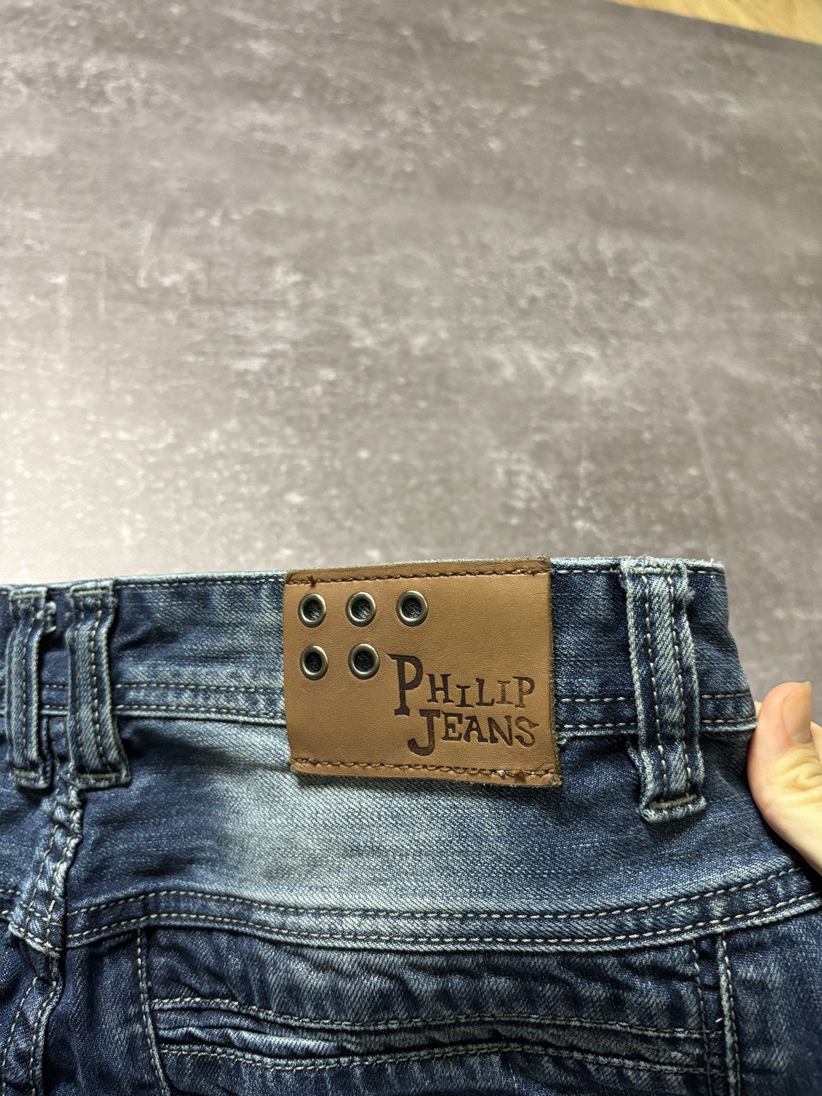 Japanese Brand crazy y2k vintage faded jeans if six was nine style japan Size US 35 - 4 Thumbnail