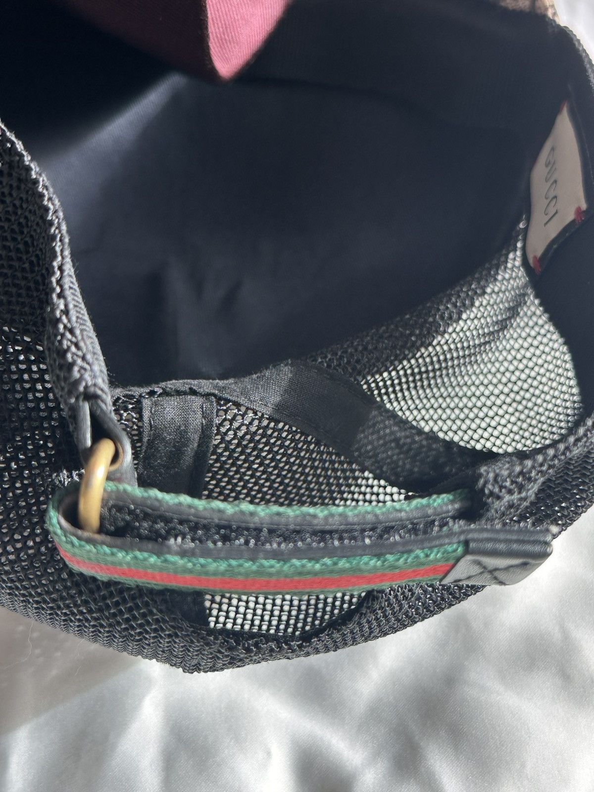 Gucci Gucci GG Supreme Mesh Tiger Baseball Cap | Rare Discontinued Size ONE SIZE - 16 Thumbnail