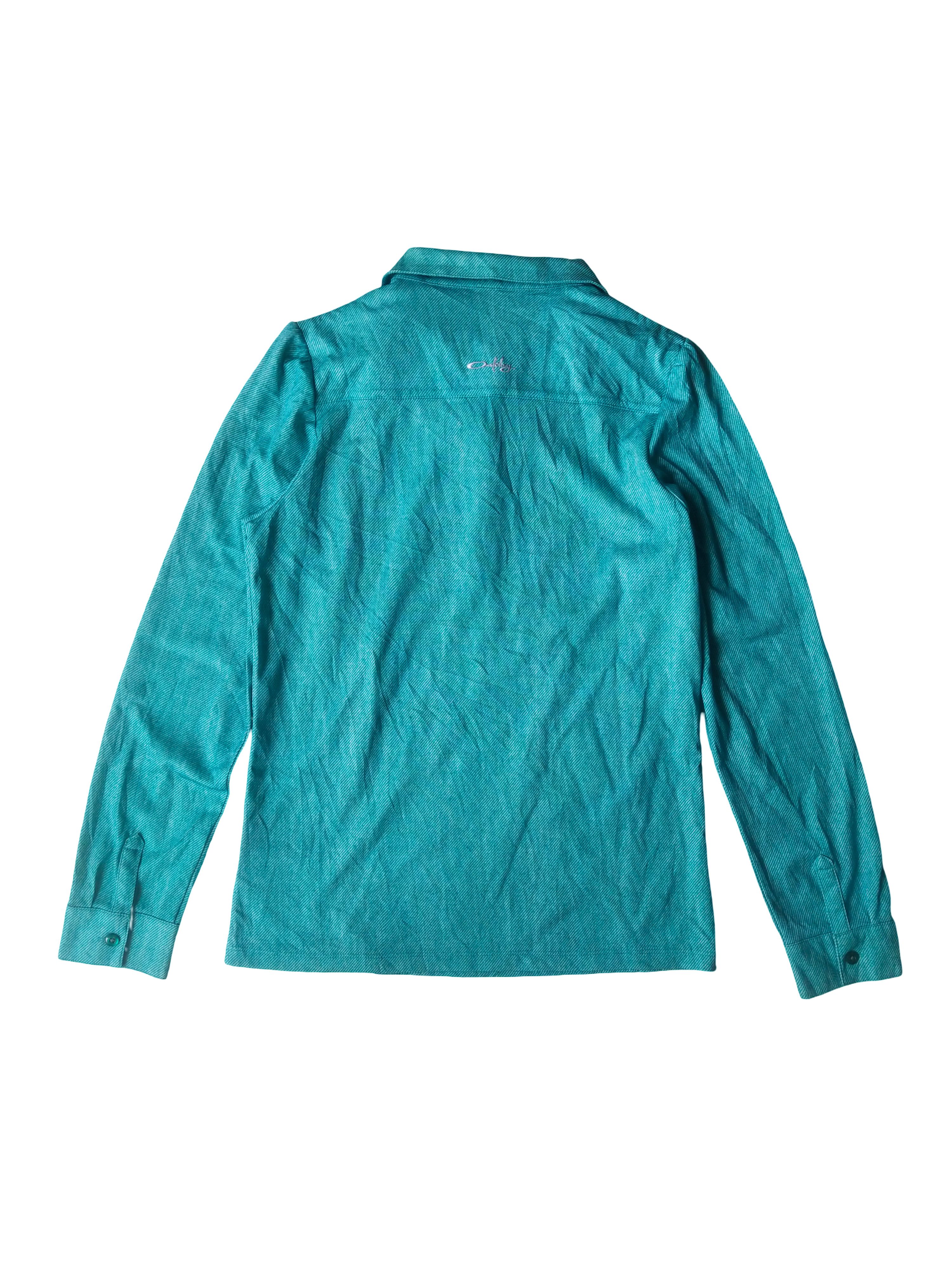 Oakley Oakley Archive Script Logo Long Sleeve Tech Polo Shirt Japan Size L / US 10 / IT 46 - 4 Thumbnail