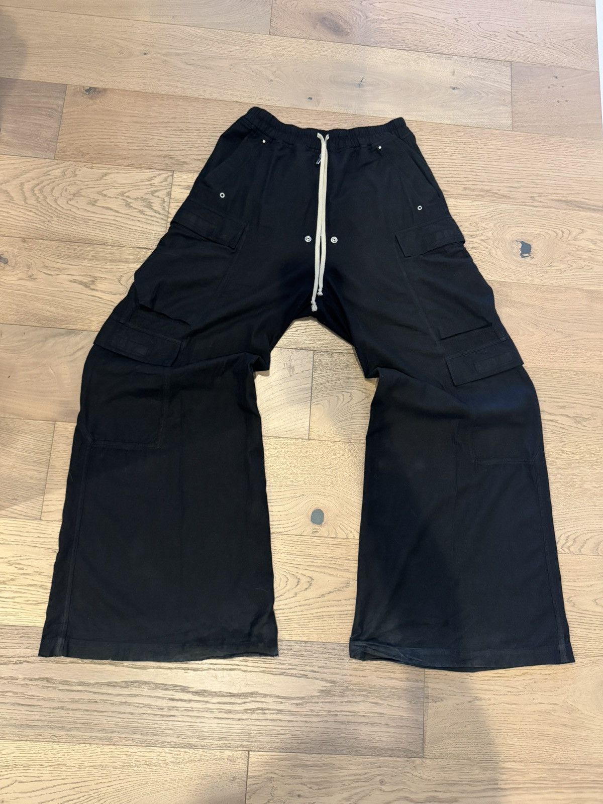 Rick Owens Rick Owens Jumbo Cargo Belas Wool Pants Black Size US 36 / EU 52 - 4 Thumbnail