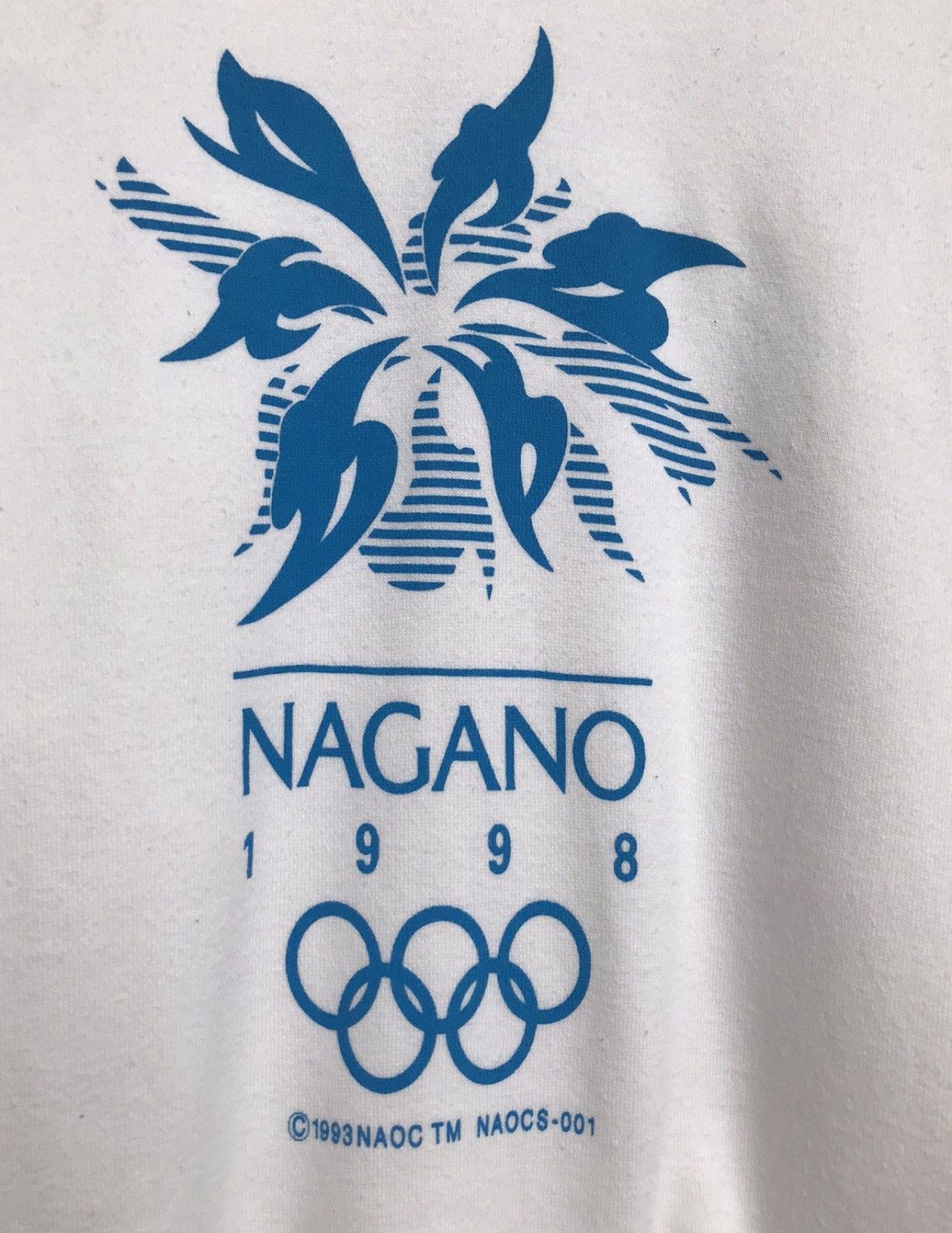 Vintage Vintage 90's Olympic Nagano Sweatshirt Mizuno Sweatshirt Size US L / EU 52-54 / 3 - 3 Thumbnail