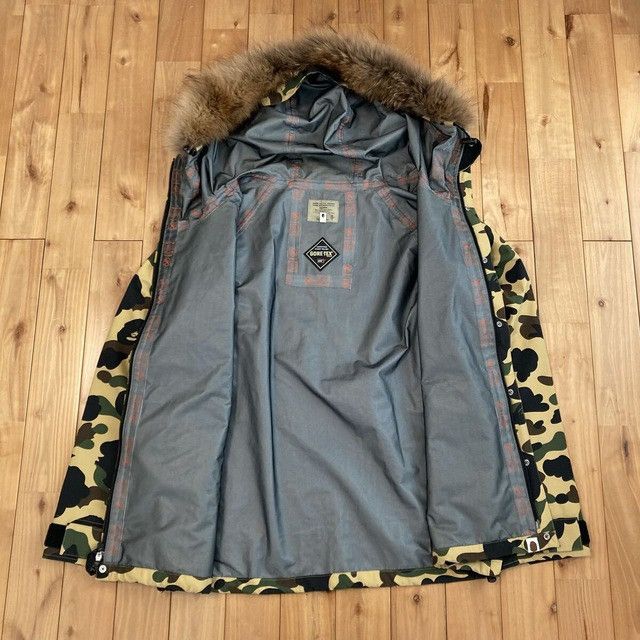 Bape × Goretex BAPE × GORE-TEX 1st camo yellow ECWCS HOODIE JACKET APE Size US XXL / EU 58 / 5 - 7 Thumbnail