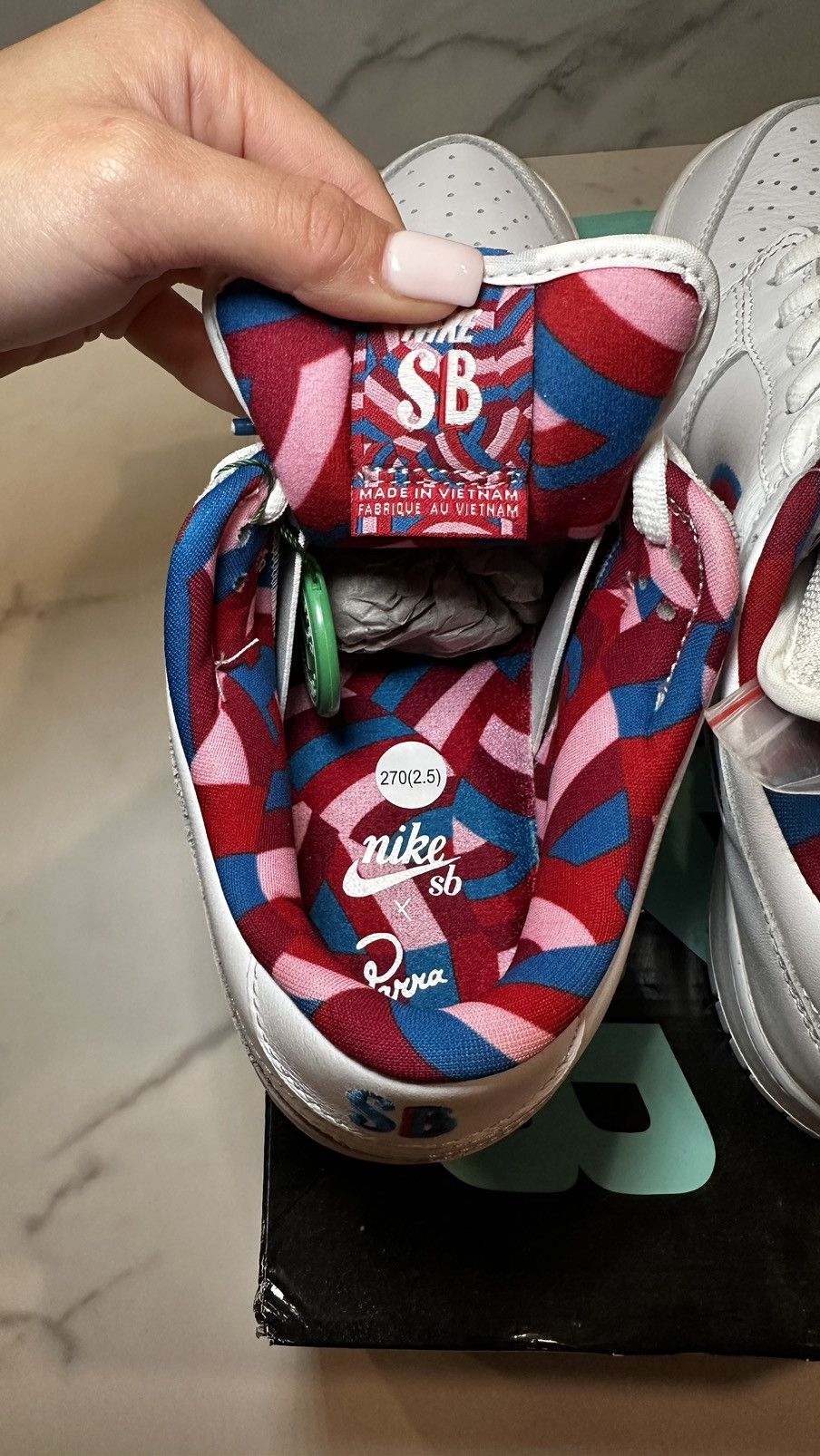 Nike Nike SB Dunk Low Parra Size US 9 / EU 42 - 5 Thumbnail