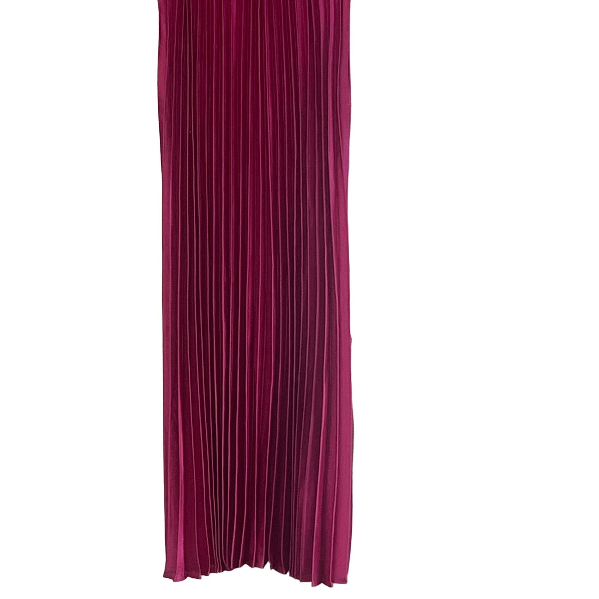 Other Lush Cap Sleeve Pleated Satin Midi Dress, Pink, XS Size XS / US 0-2 / IT 36-38 - 11 Thumbnail