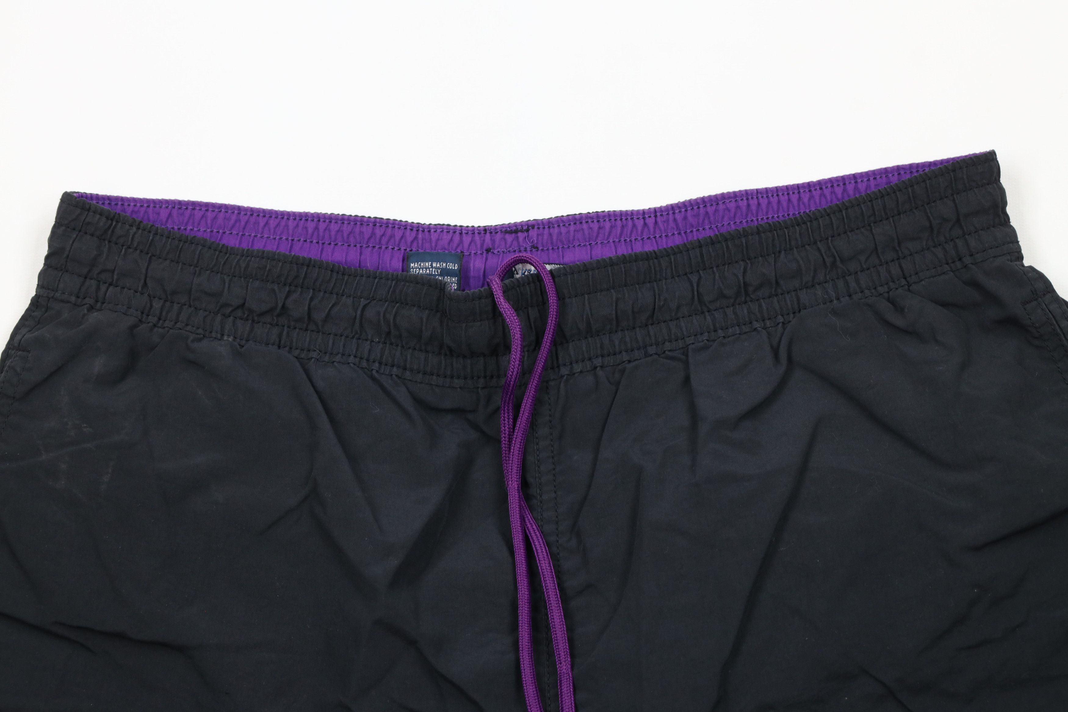 Ralph Lauren × Vintage Vintage 90s Ralph Lauren Lined Above Knee Shorts Swim Trunks Size US 32 / EU 48 - 2 Thumbnail