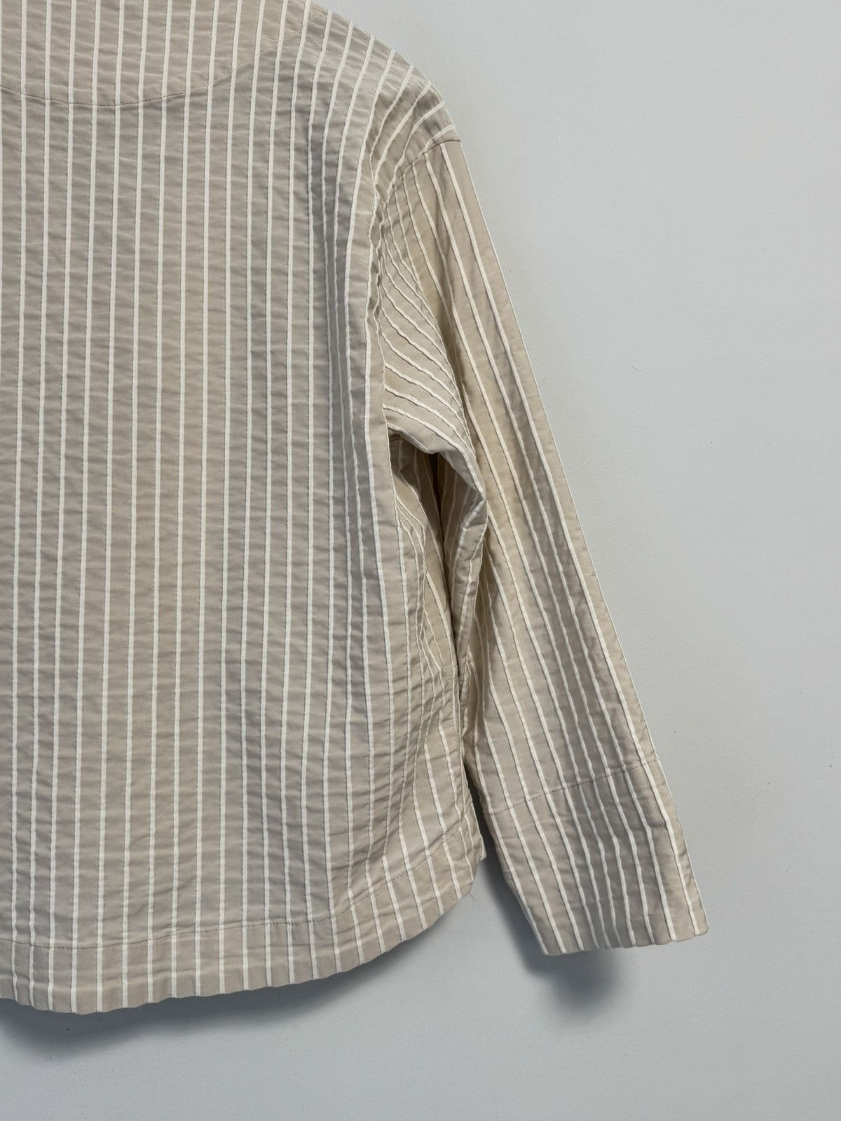 OSKA Oska Rare Oversized Striped Button Pocket Blazer Jacket Sz 1 Size M / US 6-8 / IT 42-44 - 13 Thumbnail