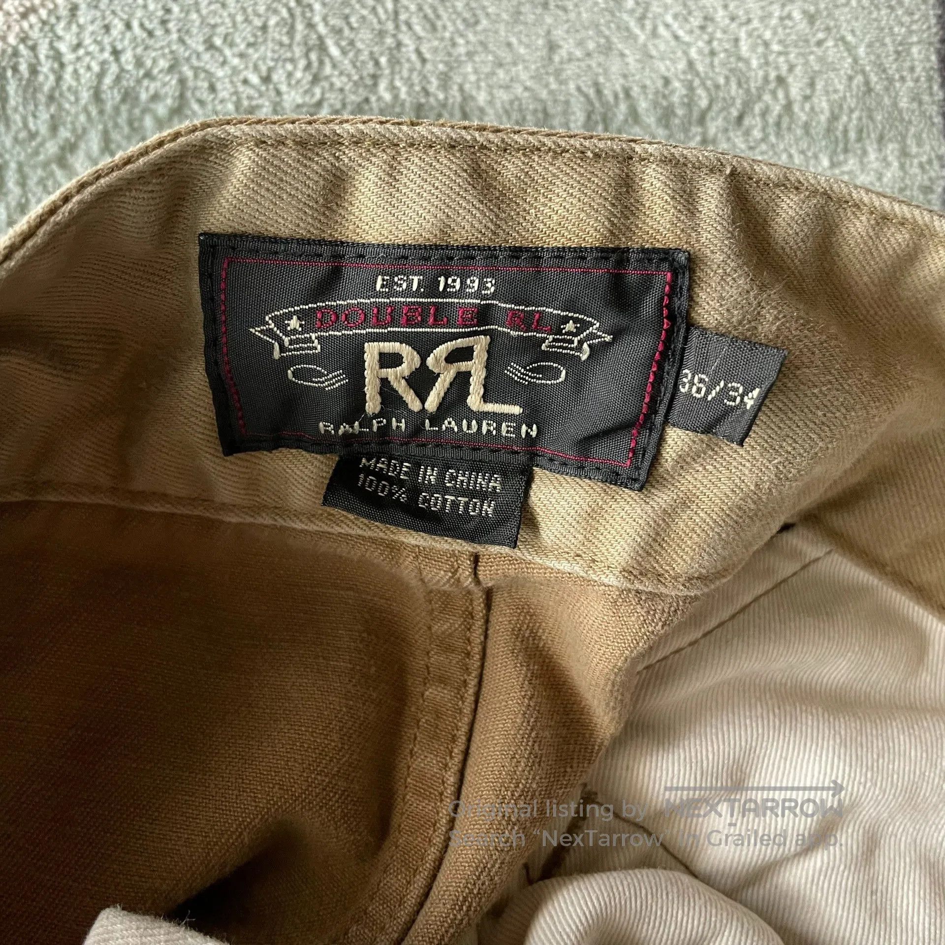 RRL Ralph Lauren RRL Ralph Lauren Khaki Gurkha Officer Pants. Size US 36 / EU 52 - 5 Thumbnail