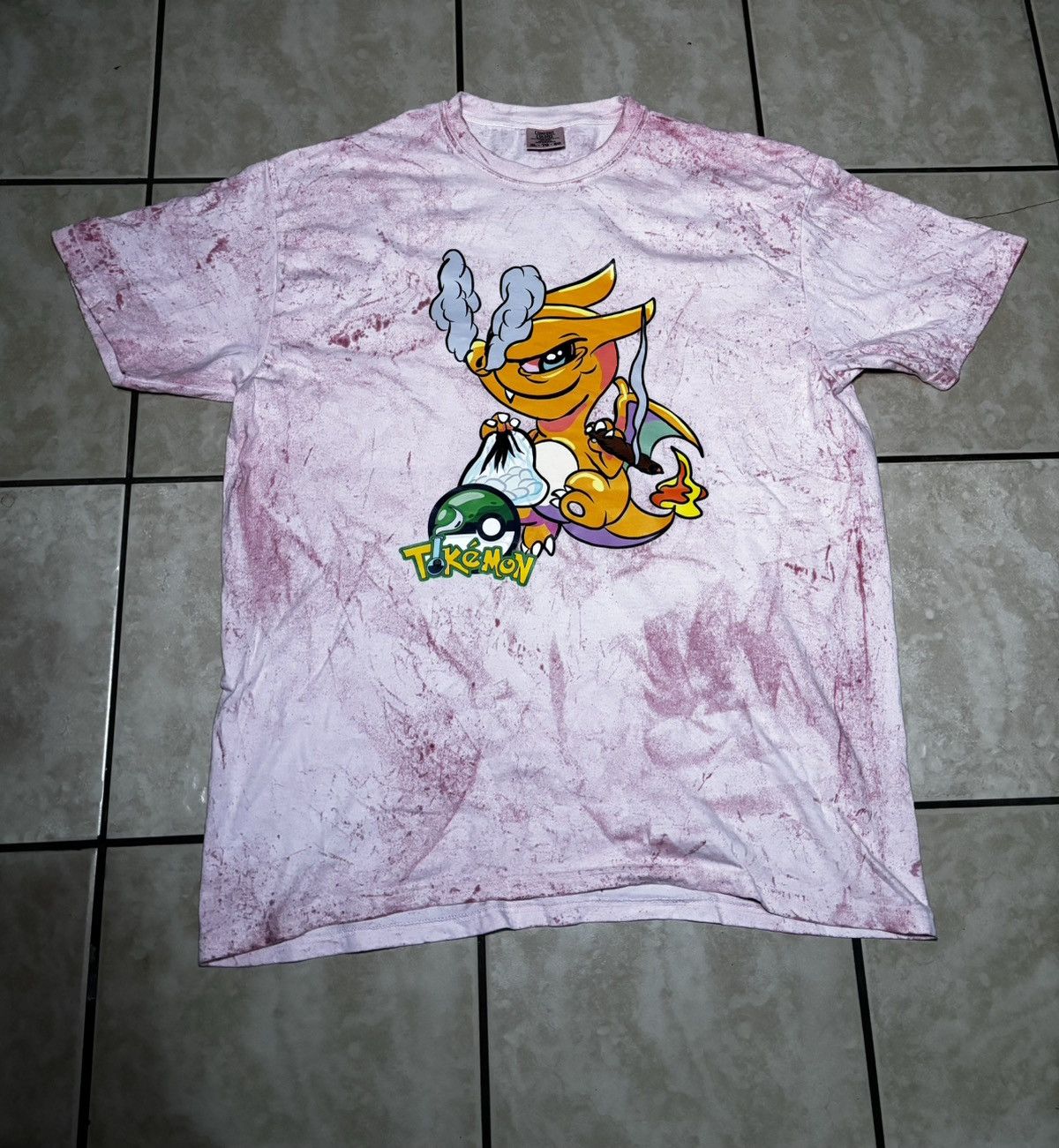 Comfort Colors Pink Pokémon T-shirt Size US XL / EU 56 / 4 - 1 Thumbnail