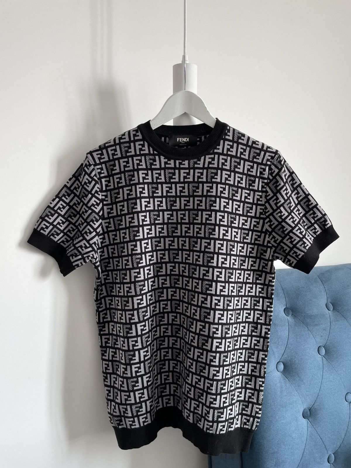Fendi FF Jacquard Monogram T-Shirt