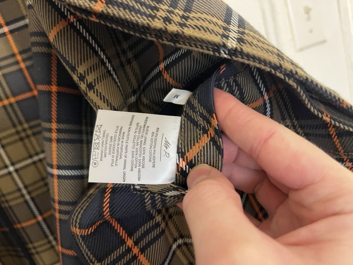 Mr P. Poly/Cotton Plaid trench coat Size US M / EU 48-50 / 2 - 7 Thumbnail