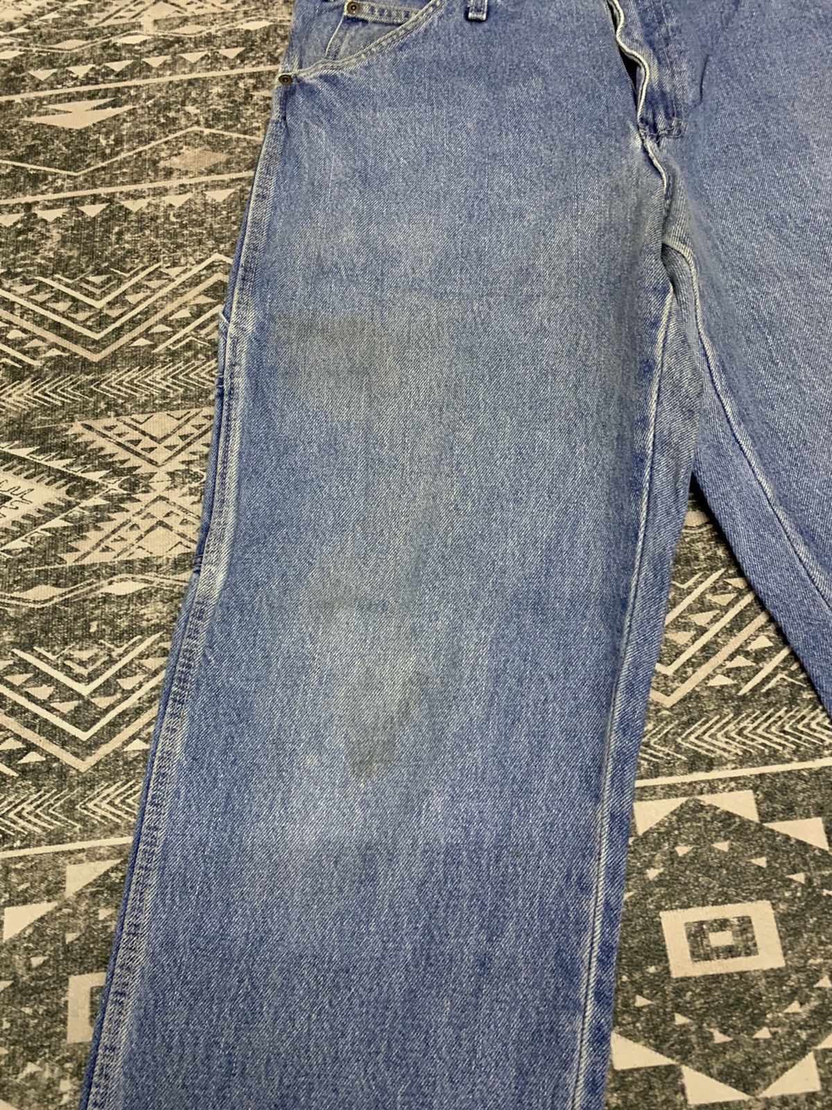 Dickies 90s OG DICKIES CARPENTER DENIM JEANS Size US 33 - 3 Thumbnail