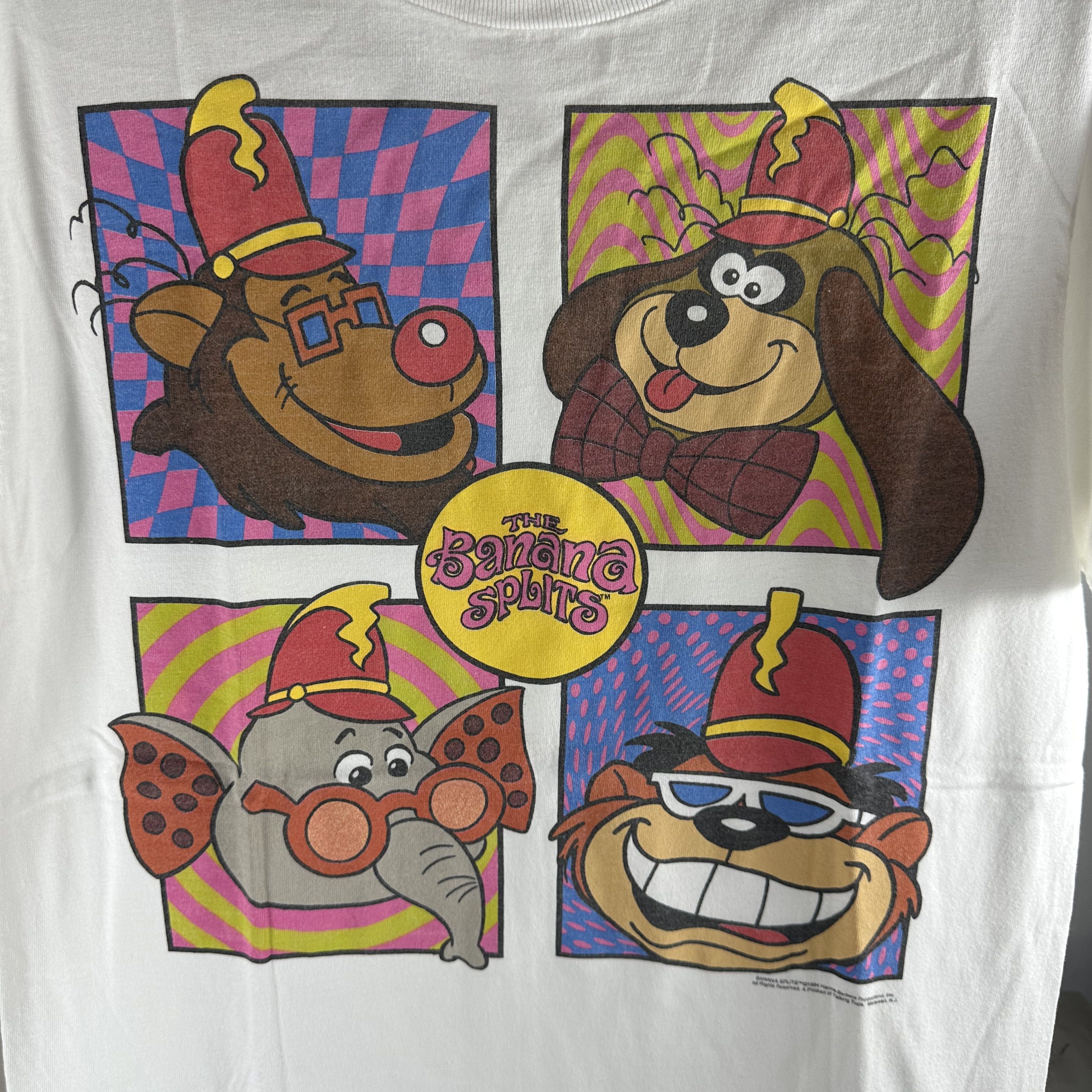 Vintage ​​Vintage 1994 Banana Splits Hanna-Barbera TV Show T-shirt Size US M / EU 48-50 / 2 - 2 Thumbnail
