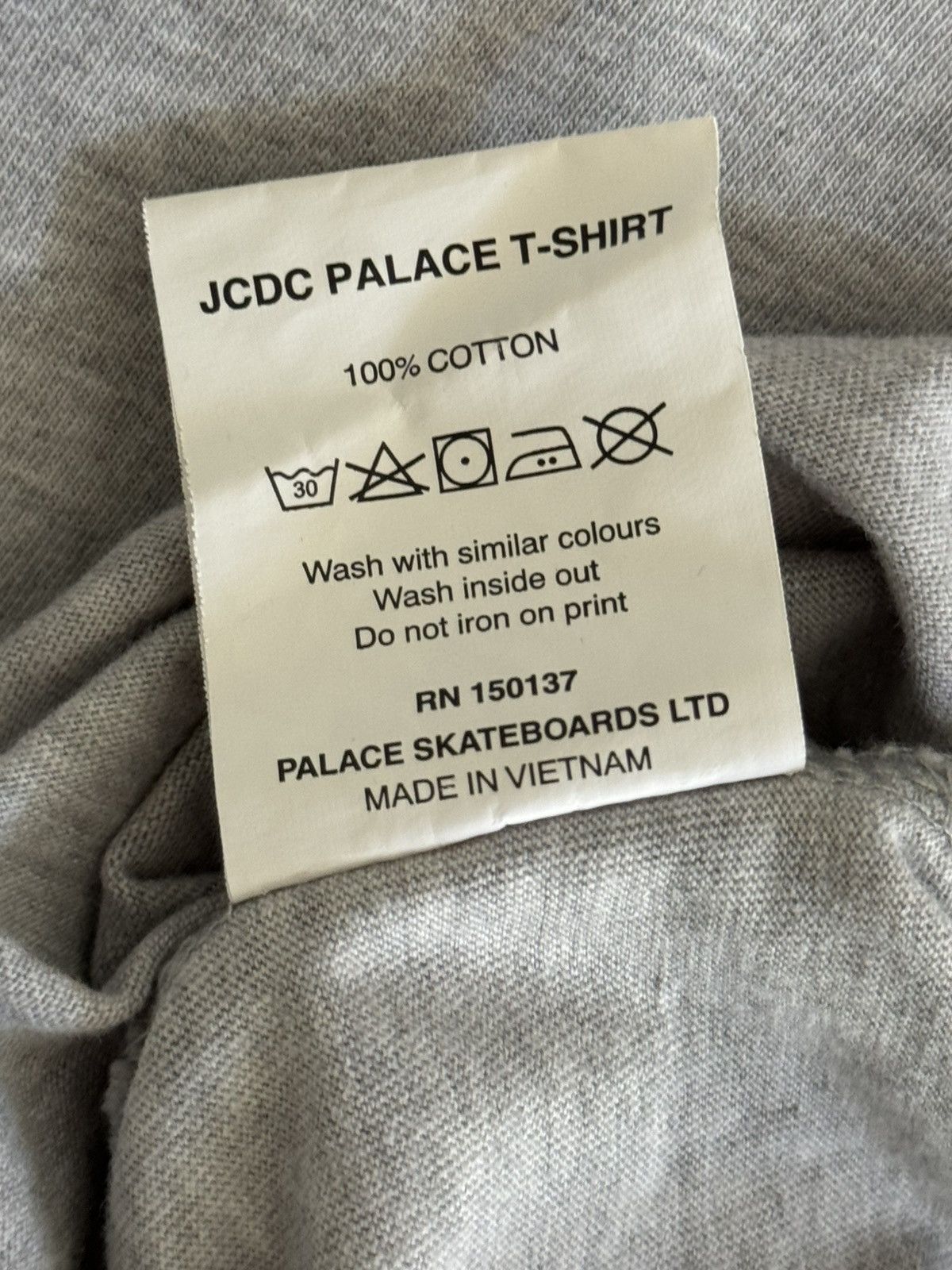 Jean Charles De Castelbajac × Palace Palace JCDC Tee size medium Grey Size US M / EU 48-50 / 2 - 5 Thumbnail