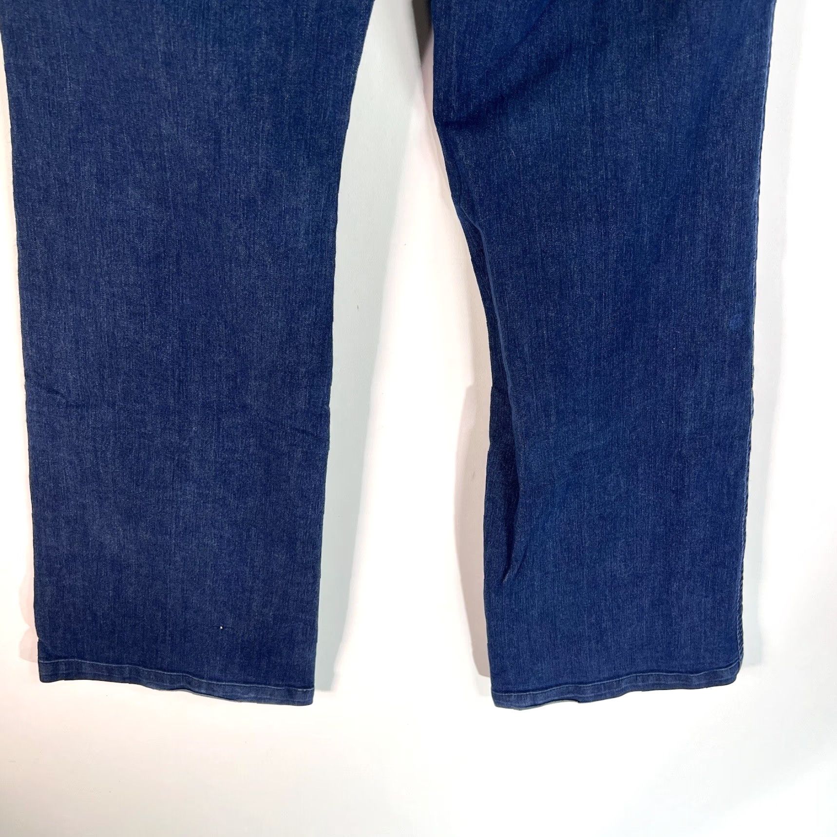 Loft LOFT VTG Denim Jeans Flared 32X33 Blue Stretch 6 Petite Womens Modern 90s Bohemian City Denim Size 28" / US 6 / IT 42 - 7 Thumbnail