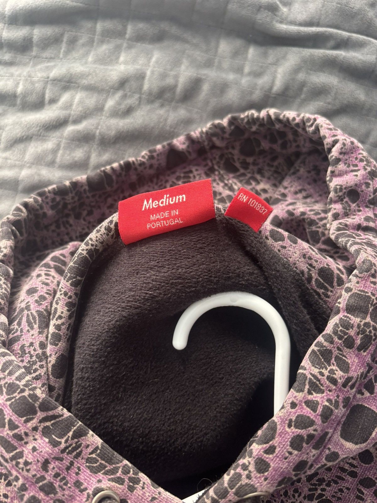 Supreme Marble Hoodie Size US M / EU 48-50 / 2 - 3 Thumbnail