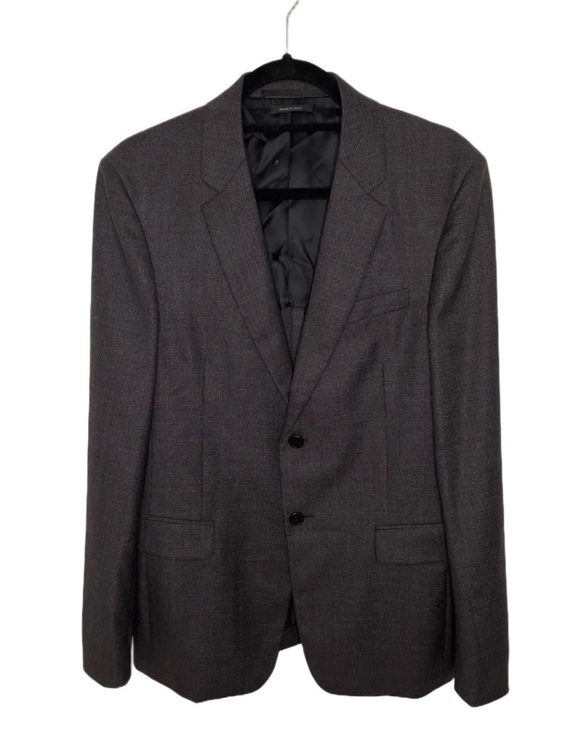 Prada Prada Made in Italy 100% Wool Blazer Brown-Gray Tweed 36R Size 36R - 1 Thumbnail