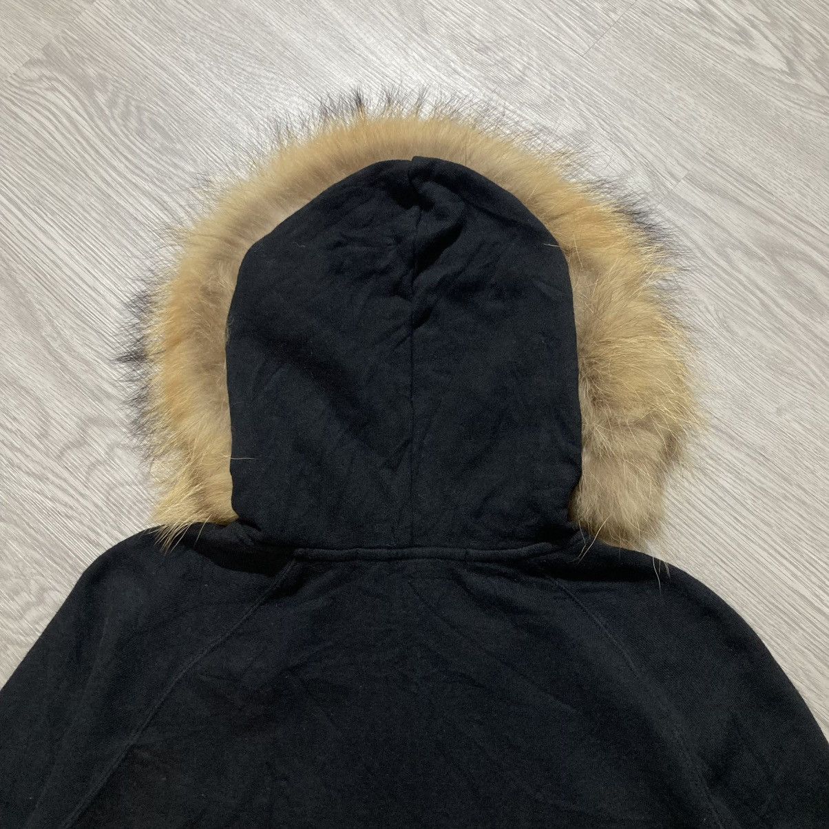 Hysteric Glamour 2000s Ask England Big Logo Fur Ziphoodie Black Punk Style Size US M / EU 48-50 / 2 - 10 Thumbnail