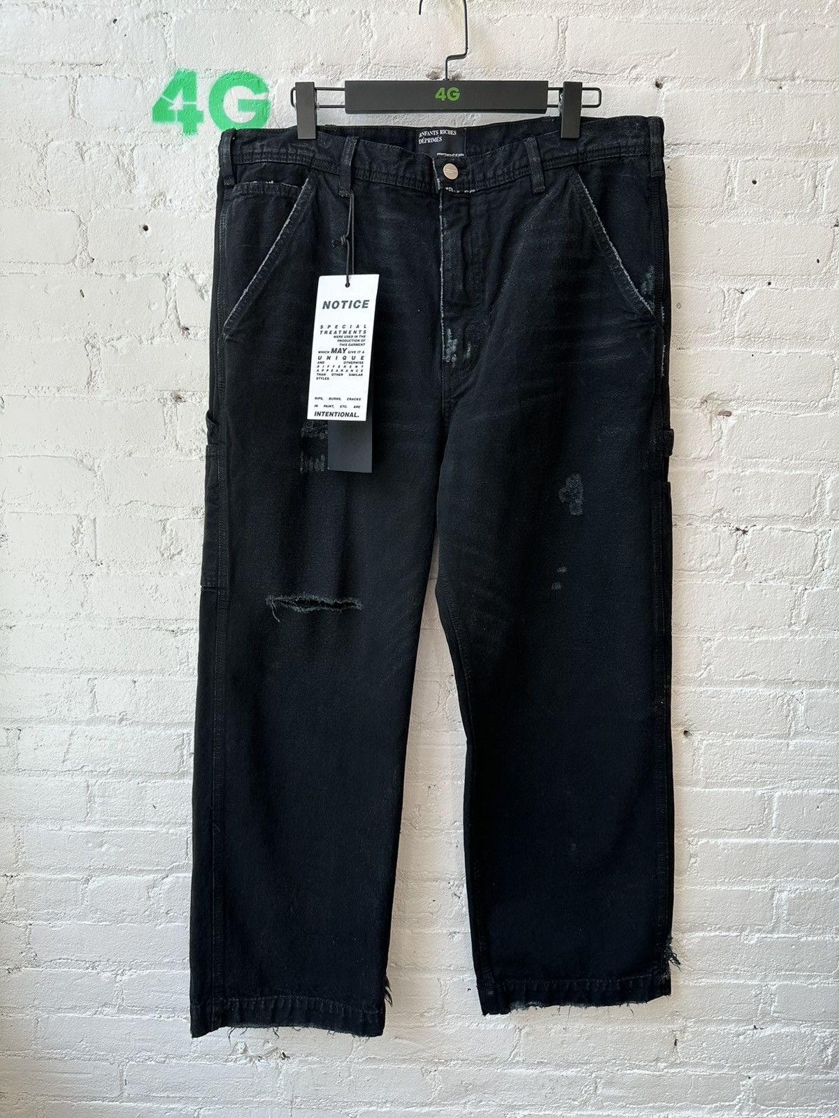 Enfants Riches Deprimes ERD THRASHED FW24 DENIM Size US 36 / EU 52 - 1 Thumbnail