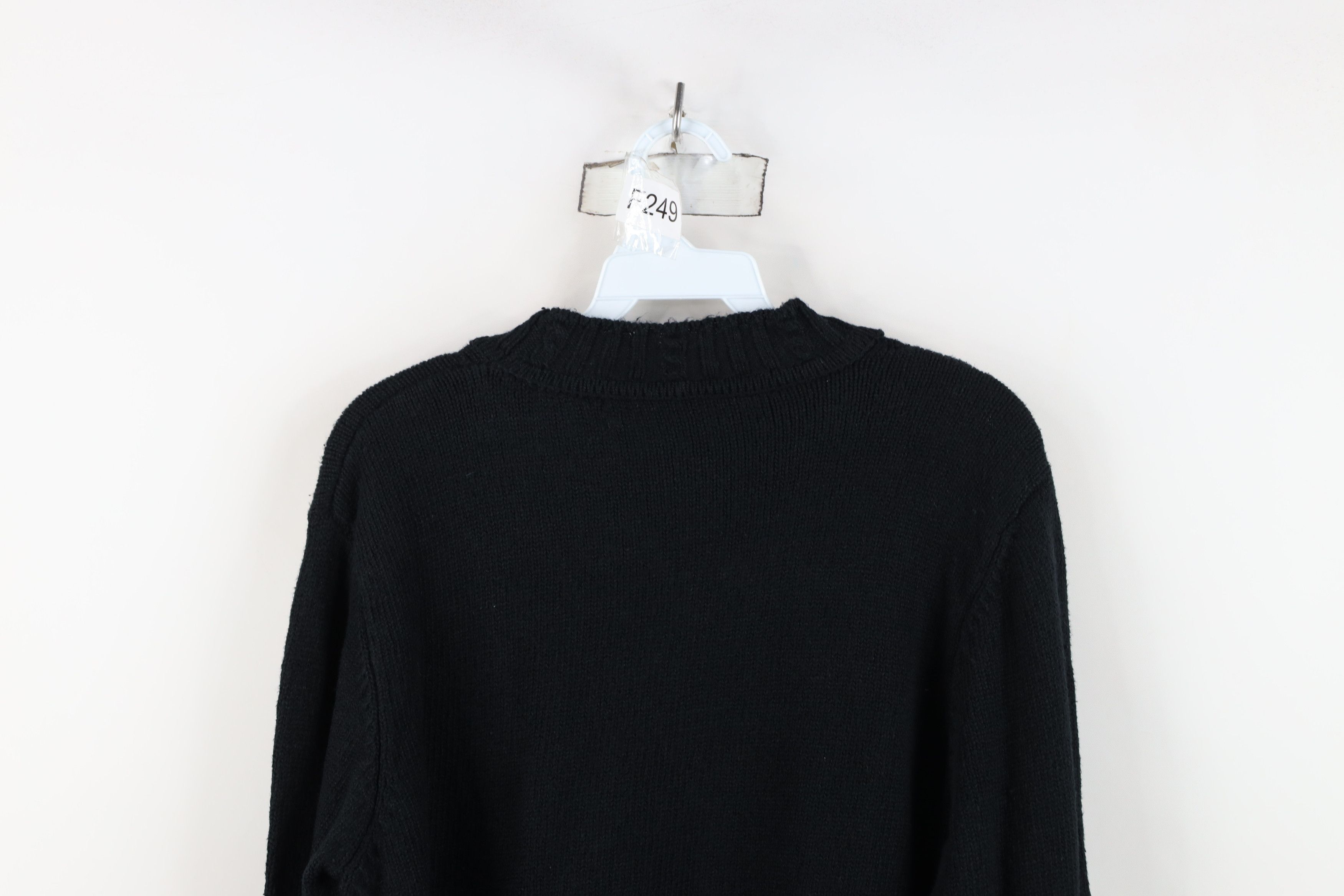 Vintage Vintage 90s Streetwear Blend Embroidered Nature Knit Sweater Size L / US 10 / IT 46 - 14 Thumbnail