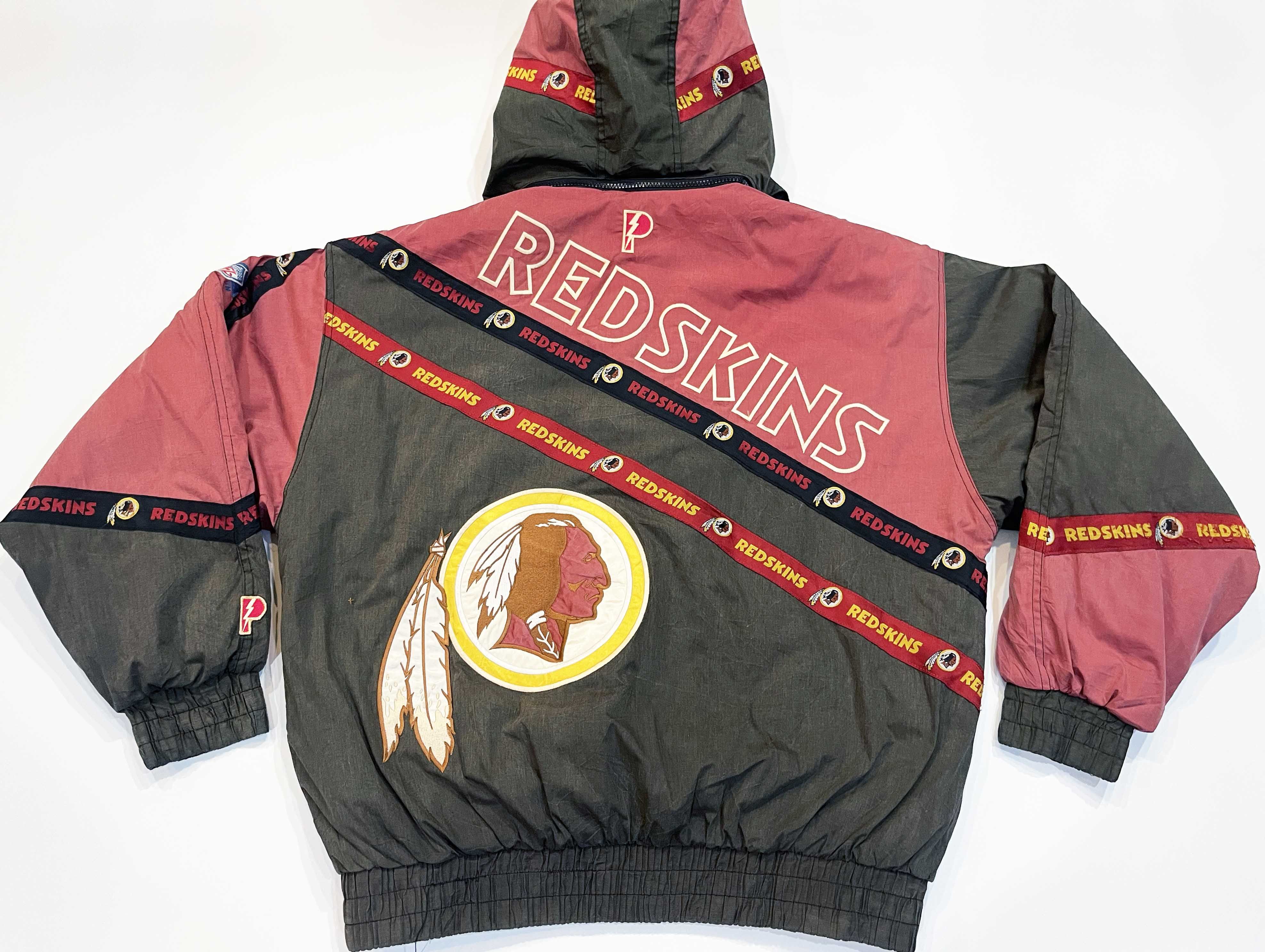 NFL × Pro Player × Vintage Vintage Pro Player NFL Washington Redskins Full Zip Jacket Size US L / EU 52-54 / 3 - 5 Thumbnail