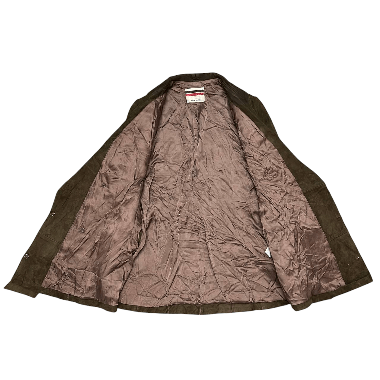 Max Mara Max Mara Leather Coat Jacket Size XS / US 0-2 / IT 36-38 - 8 Thumbnail
