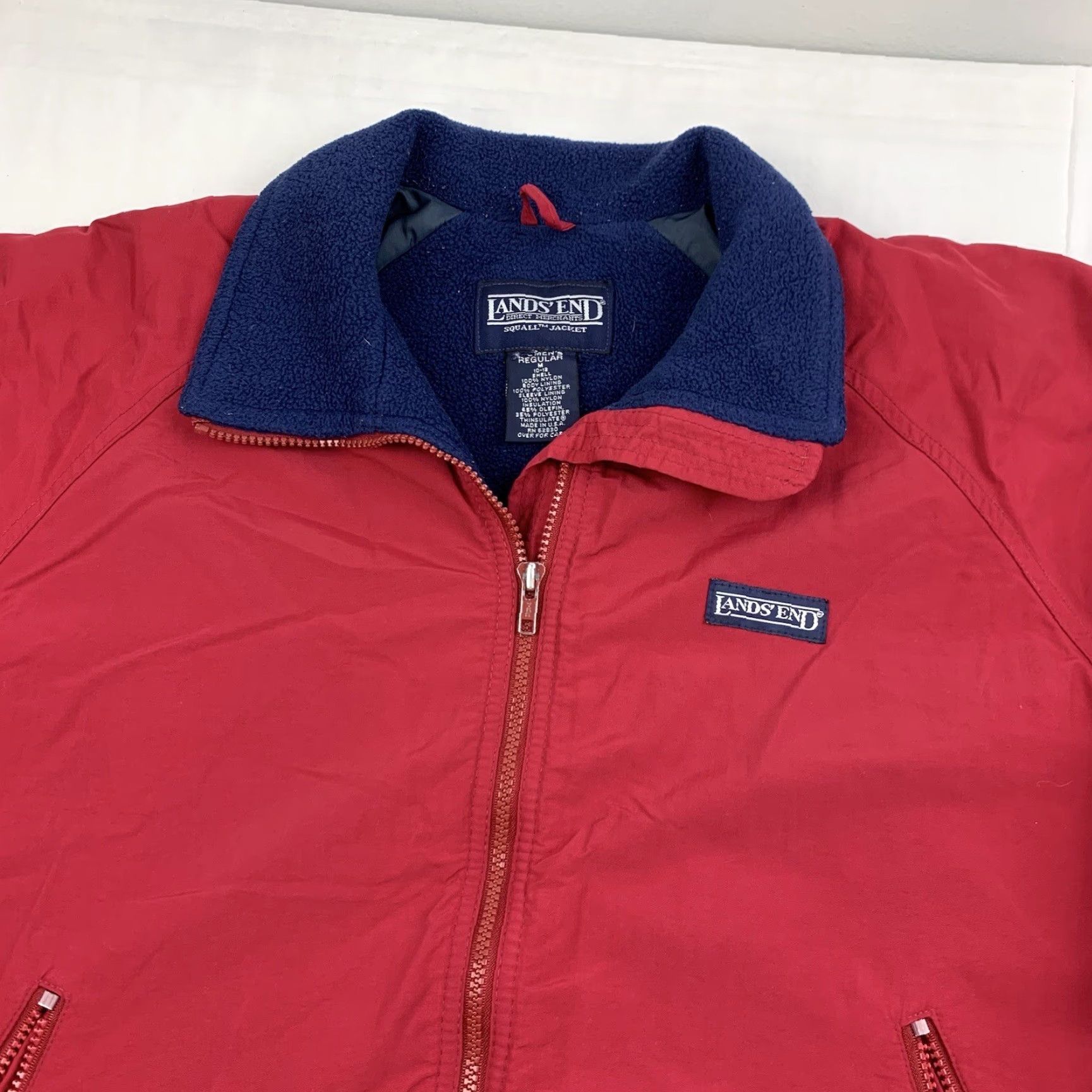 遊戯王トゥーンデッキパーツ-[OLD LAND'S END]NYLON ZIP BLOUSON 42-44