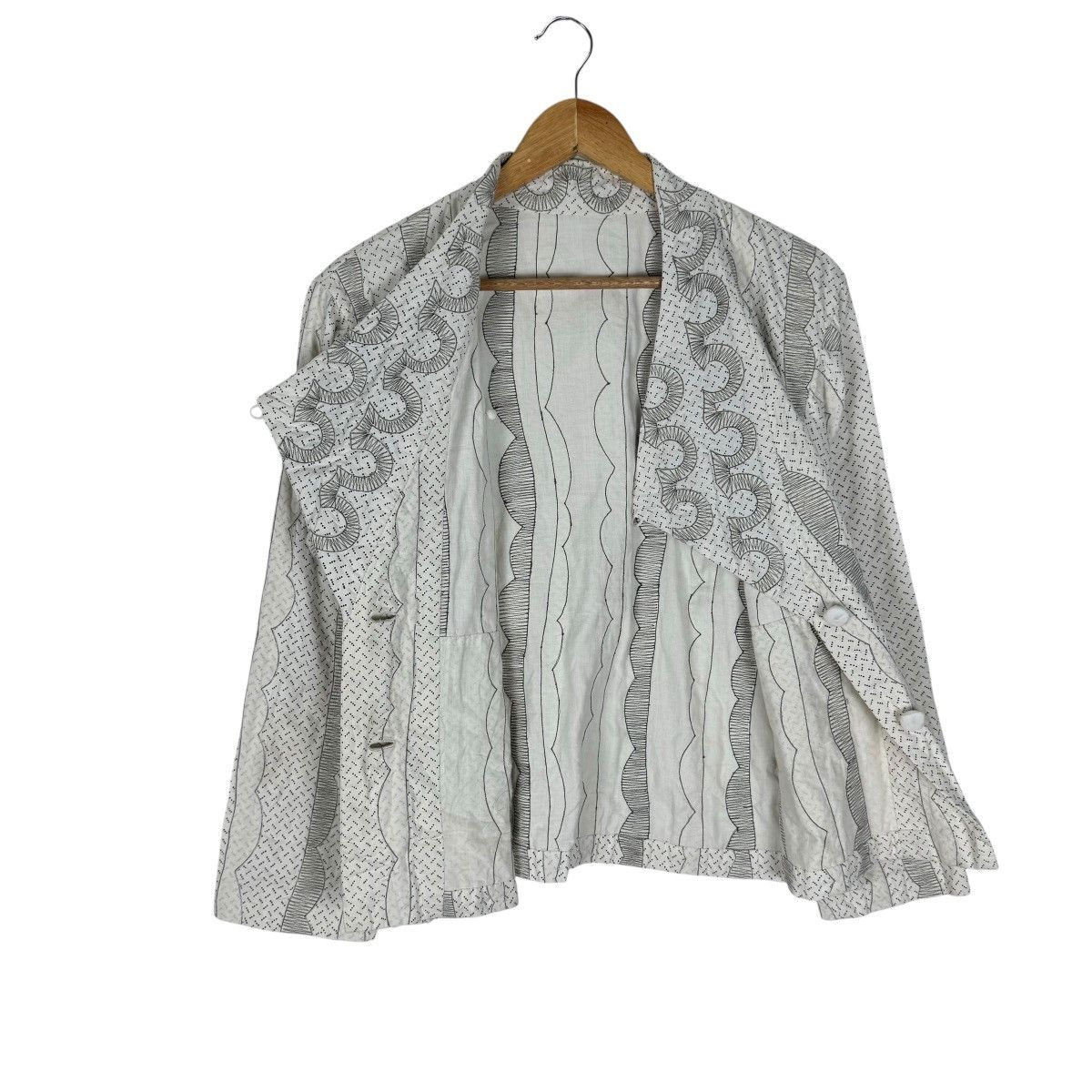 Issey Miyake ☀️HEART HAAT ISSEY MIYAKE SNAKE ART JACKET Size M / US 6-8 / IT 42-44 - 10 Thumbnail