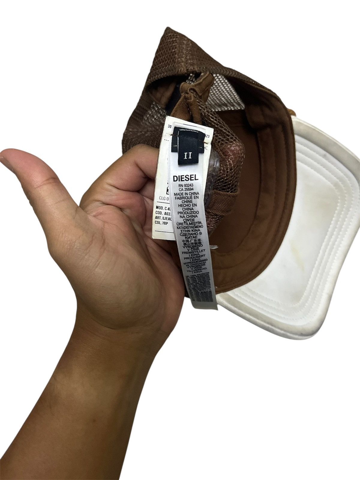 Diesel Diesel trucker cap Size ONE SIZE - 4 Thumbnail