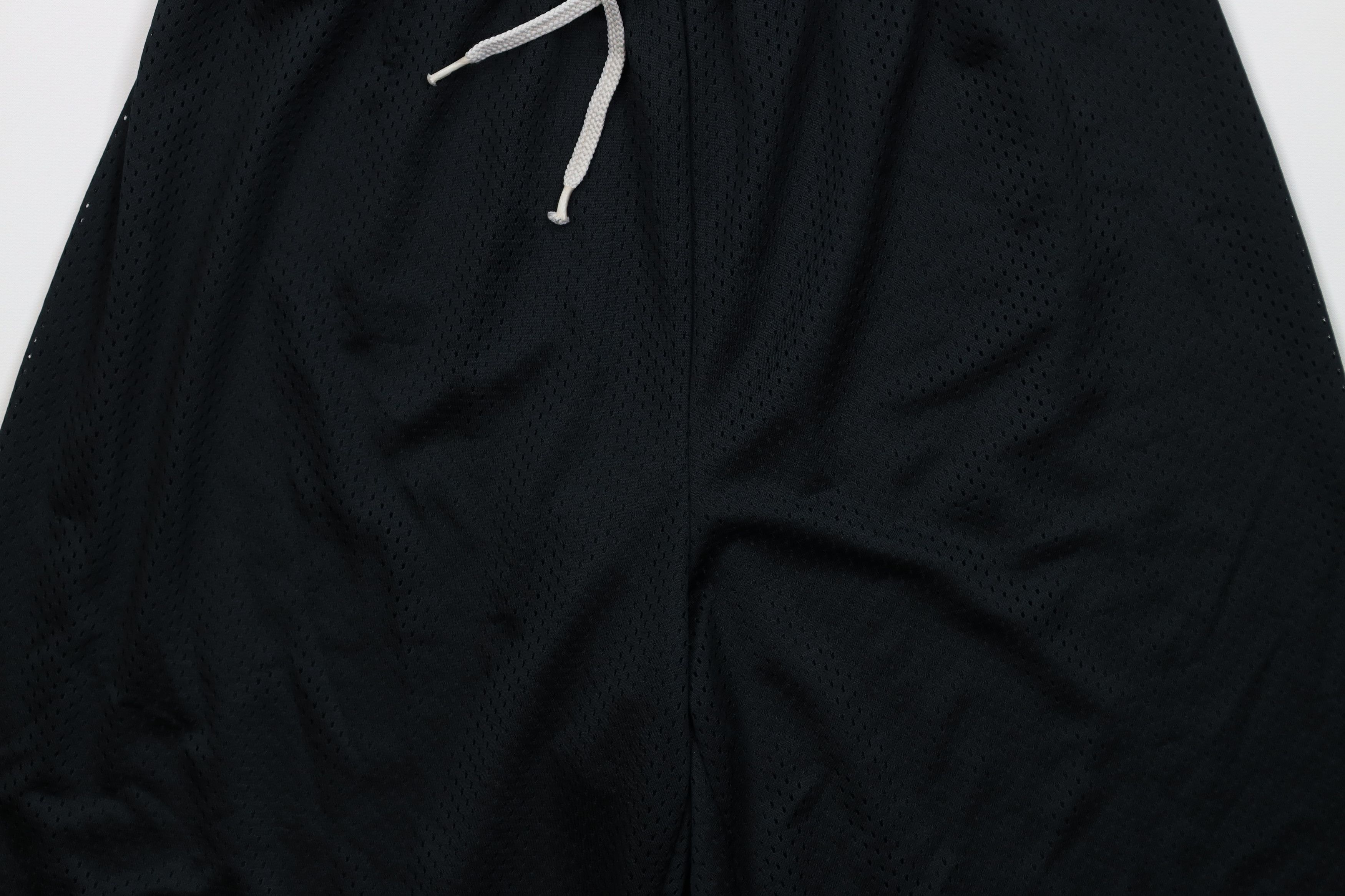 Nike Vintage Y2K Nike Mini Swoosh Mesh Basketball Shorts Black Size US 30 / EU 46 - 3 Thumbnail