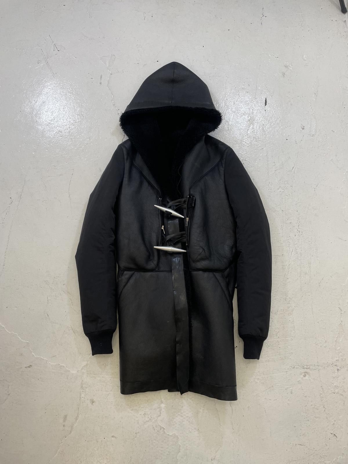 Rick Owens Rick Owens Leather Trenchcoat Size US L / EU 52-54 / 3 - 1 Thumbnail