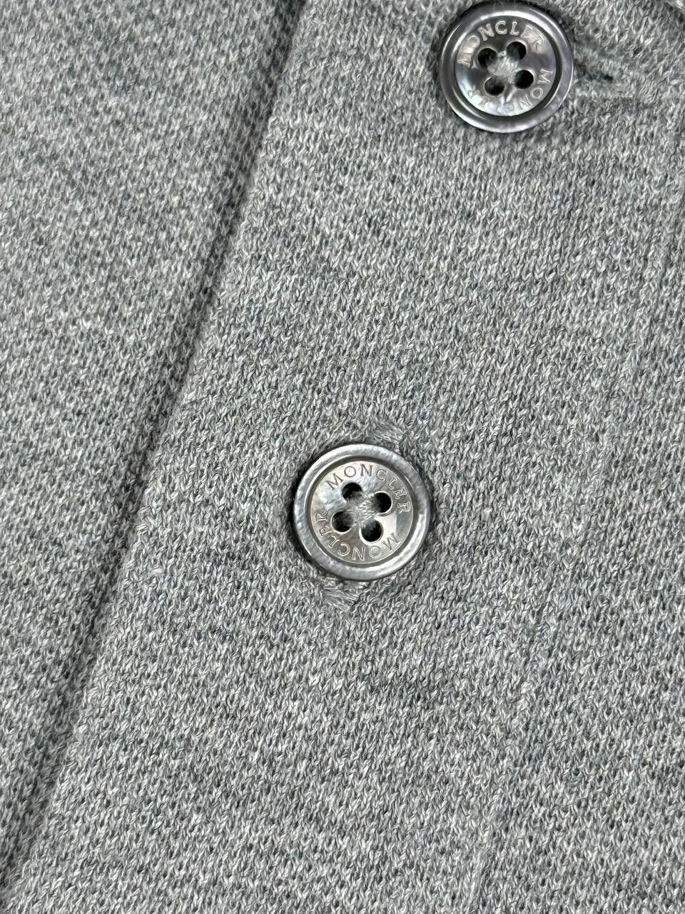 Moncler Moncler Maglia Polo Manica Corta Shirt Men Size S Gray Size US S / EU 44-46 / 1 - 4 Thumbnail