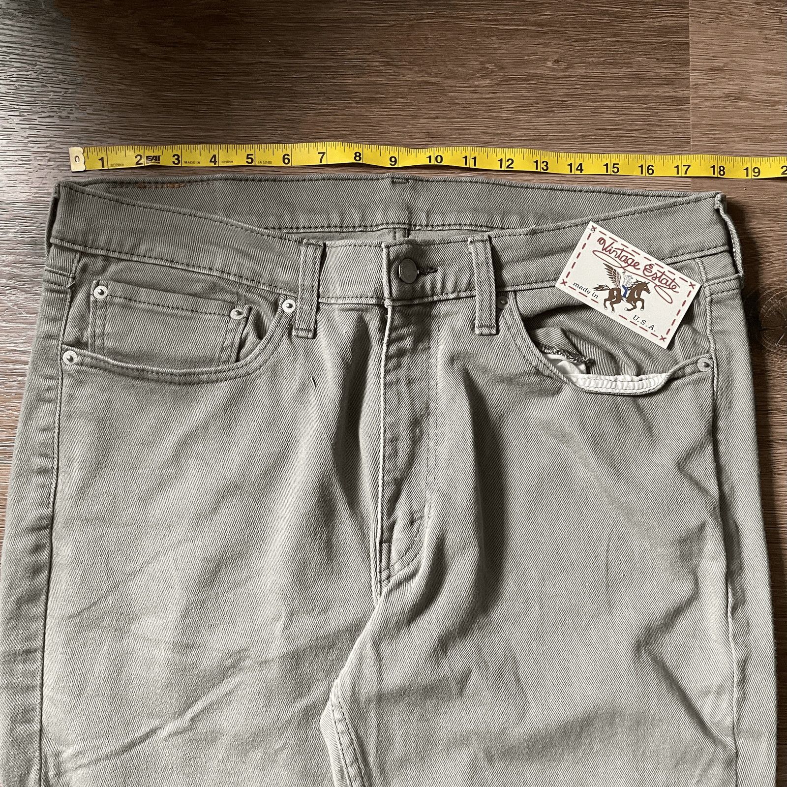 Levi's Vintage green 514 36 x 32 Levi's- size Large Size US 36 / EU 52 - 4 Thumbnail
