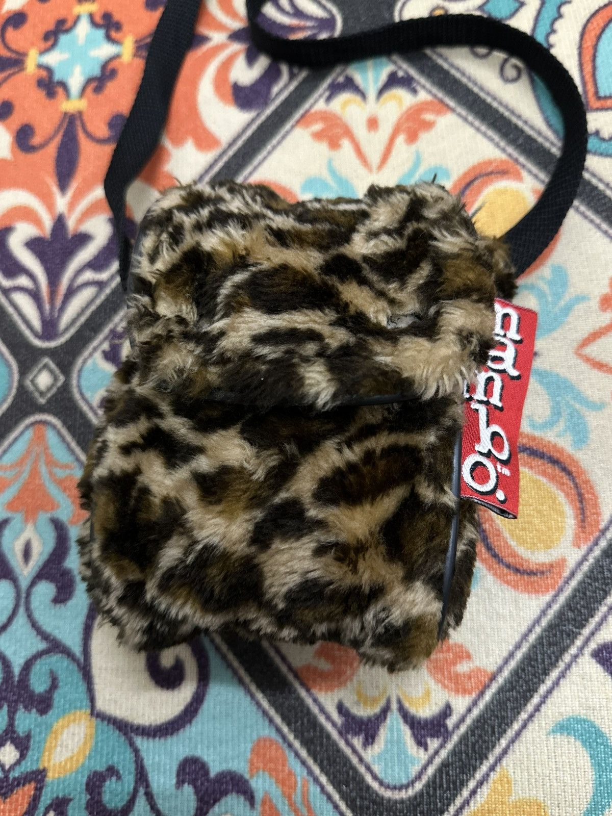 Mambo Vintage Mambo Leopard Fur Sling Bag Size ONE SIZE - 2 Thumbnail