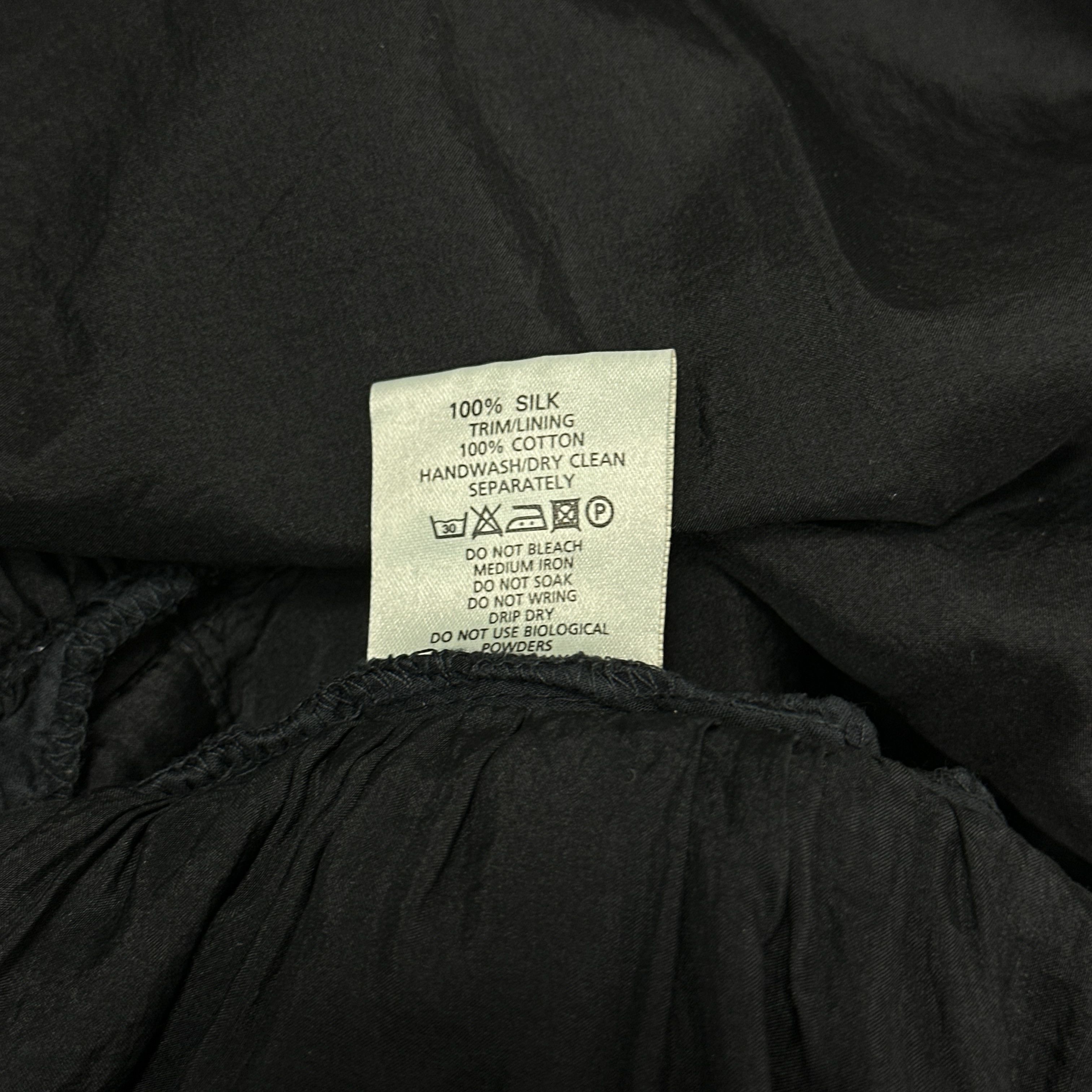 Vintage Vintage Avant Garde Grunge Silk High Waist Skirt Y2K Size 25" / US 0 / IT 36 - 6 Thumbnail