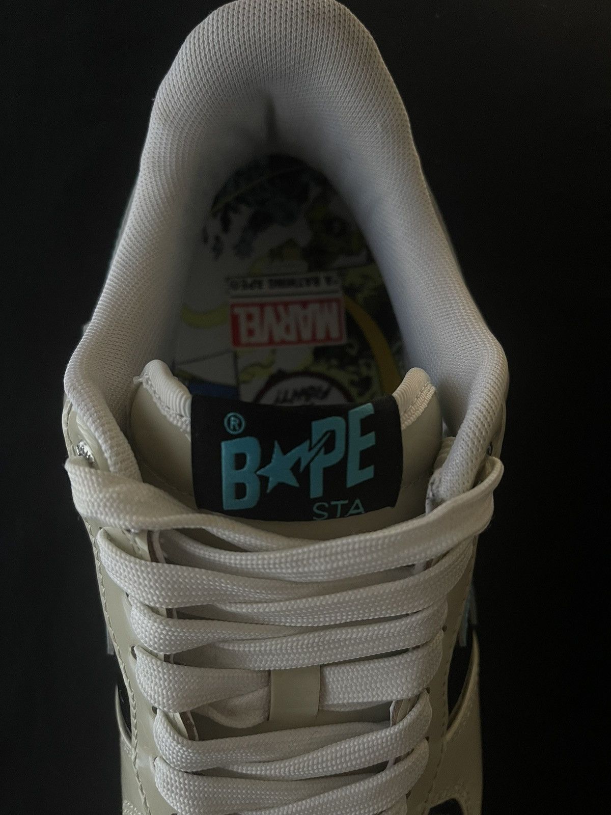 Bape × Marvel Comics Bape x Marvel Rocket Raccoon Bapesta Size US 9.5 / EU 42-43 - 9 Thumbnail