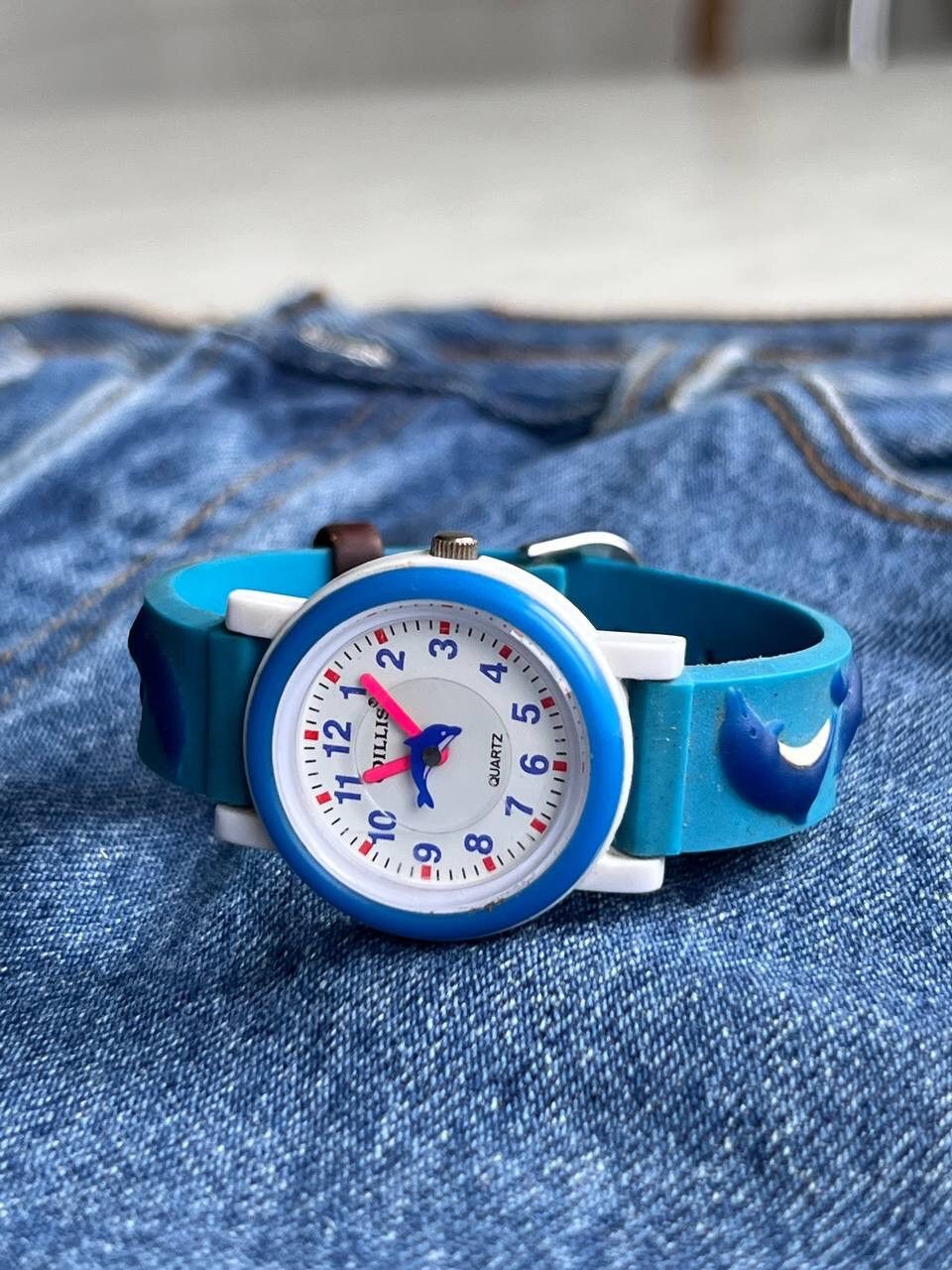 Japanese Brand × Vintage Vintage Delphine 🐬 Japanese style futuristic Bracelet Watch Size ONE SIZE - 2 Thumbnail