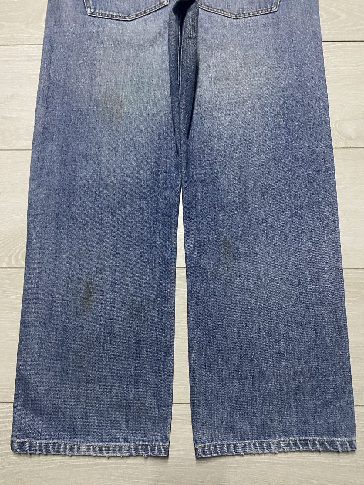 Japanese Brand Vintage Japanese Brand Uniqlo S002 Fade Wash Baggy Jeans Size US 36 / EU 52 - 6 Thumbnail