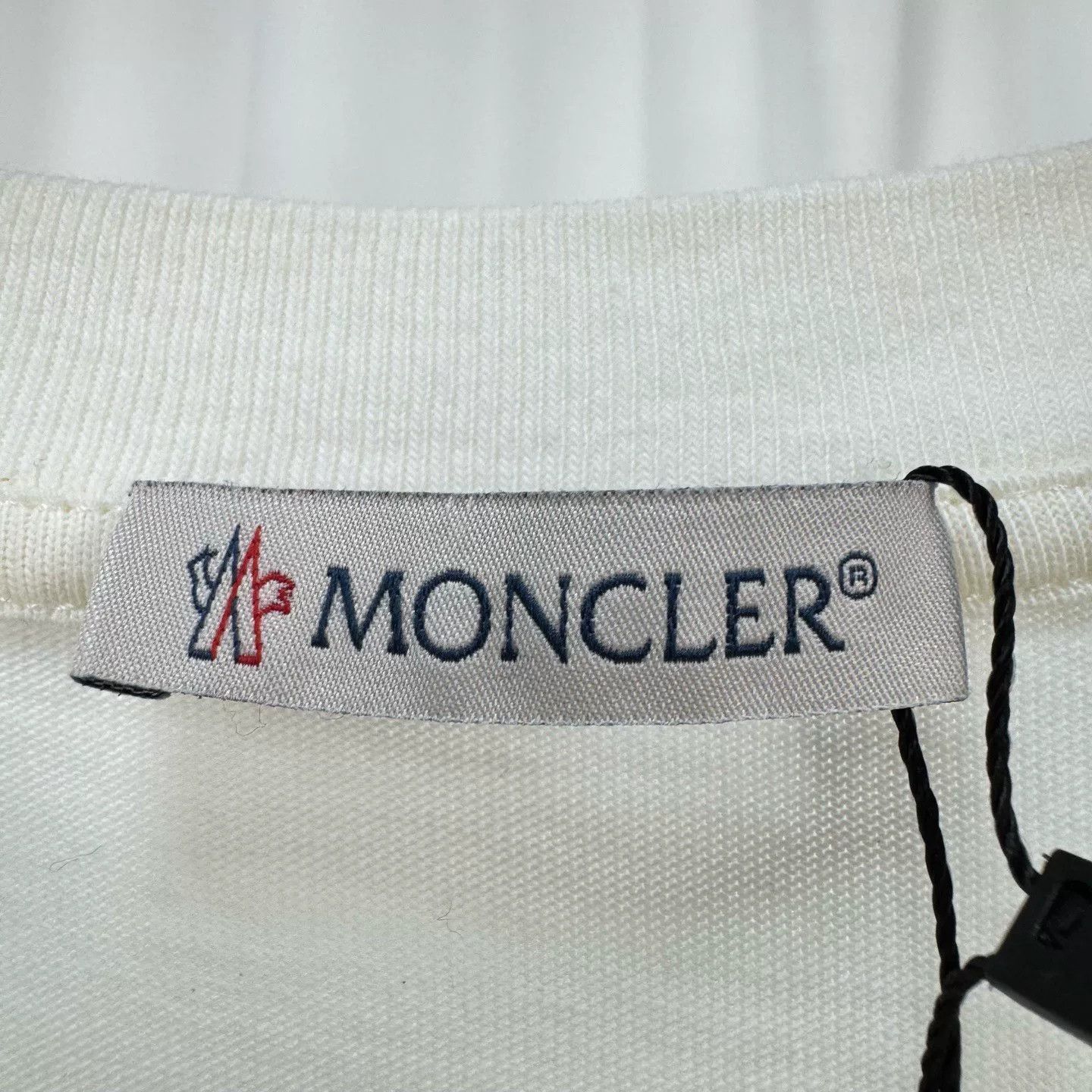 Moncler Moncler New Flocked Letter Logo Short-Sleeve. Size US M / EU 48-50 / 2 - 6 Thumbnail