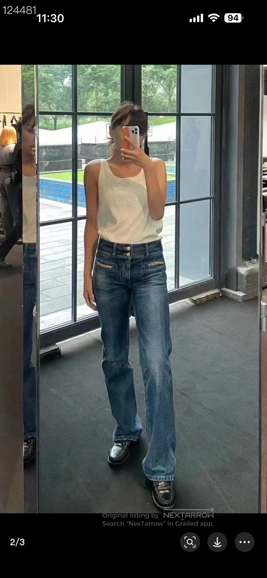 Celine Celine Distressed Blue Denim Jeans. Size 28" / US 6 / IT 42 - 6 Thumbnail