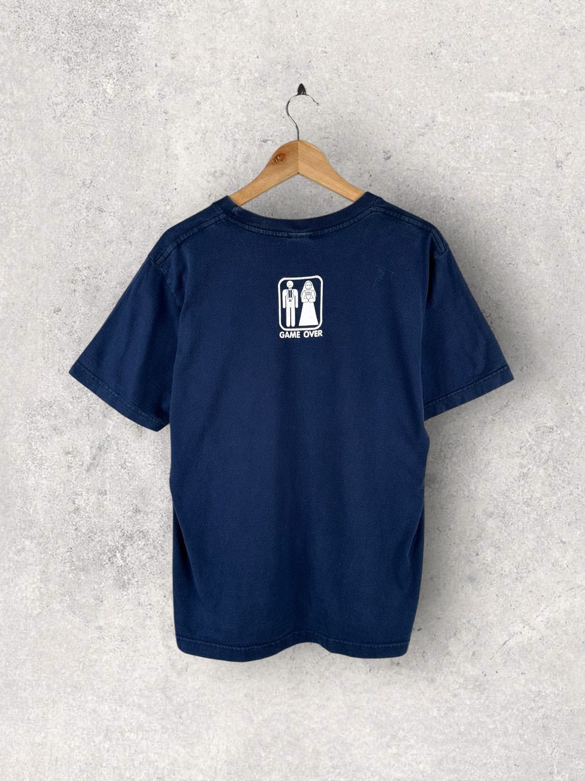 Band Tees Vintage Y2k Humor Tee Game Over Oversized Size US M / EU 48-50 / 2 - 2 Thumbnail