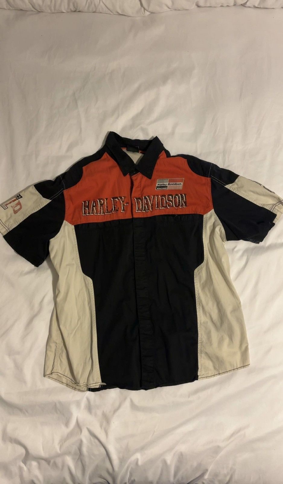 Harley Davidson Harley Davidson Button Up Shirt- Size Xl Size US XL / EU 56 / 4 - 3 Thumbnail