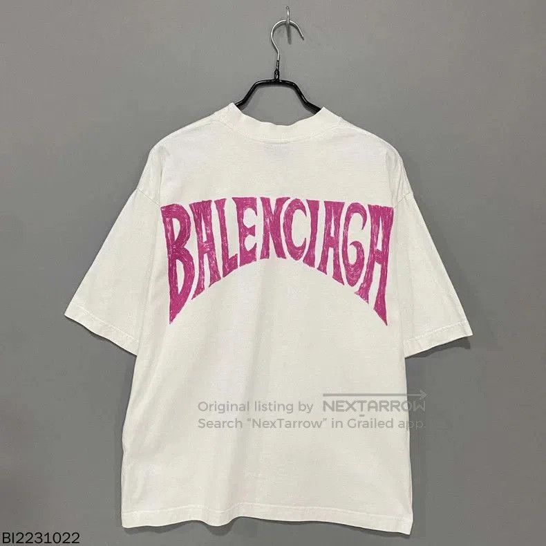 Balenciaga Balenciaga Paris Tower Logo Tee. Size US XS / EU 42 / 0 - 3 Thumbnail