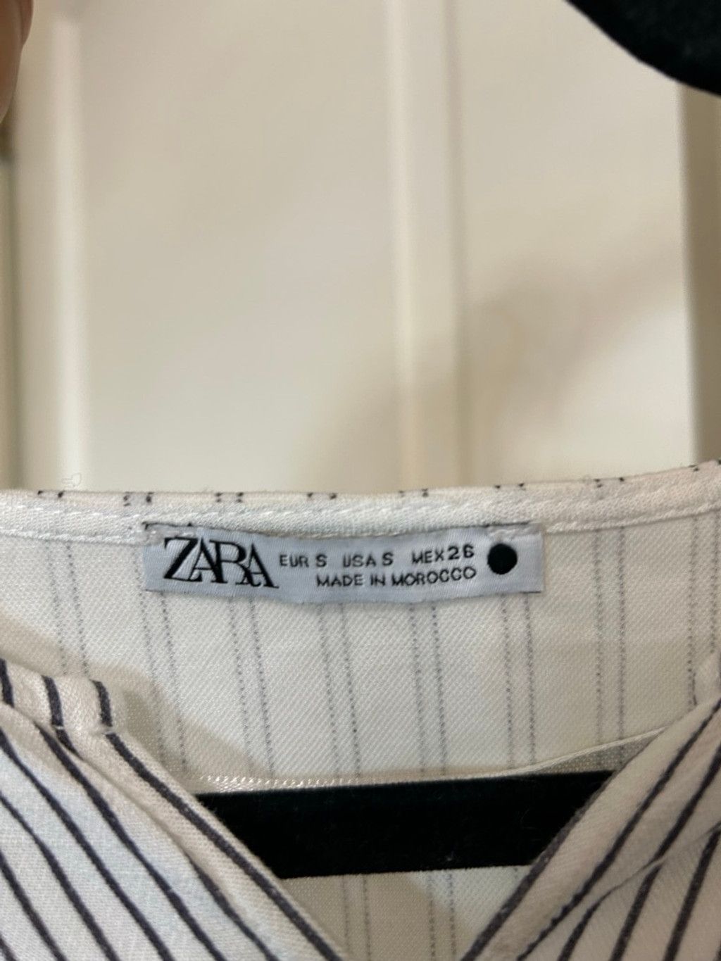 Zara Zara Asymmetric Hem Striped Dress Size S / US 4 / IT 40 - 7 Thumbnail