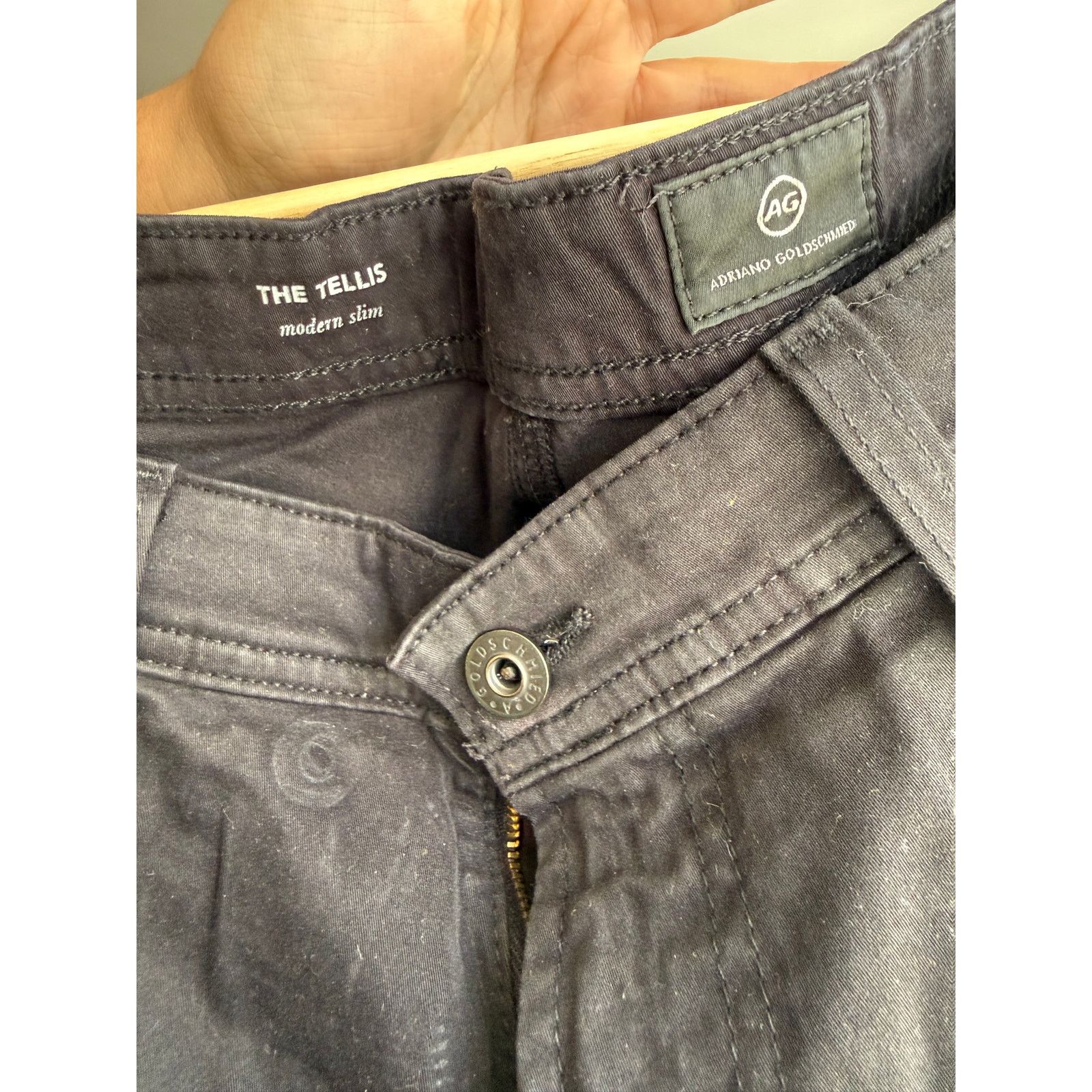 AG Jeans AG Adriano Goldschmied The Tellis Slim Pants Size US 33 - 3 Thumbnail