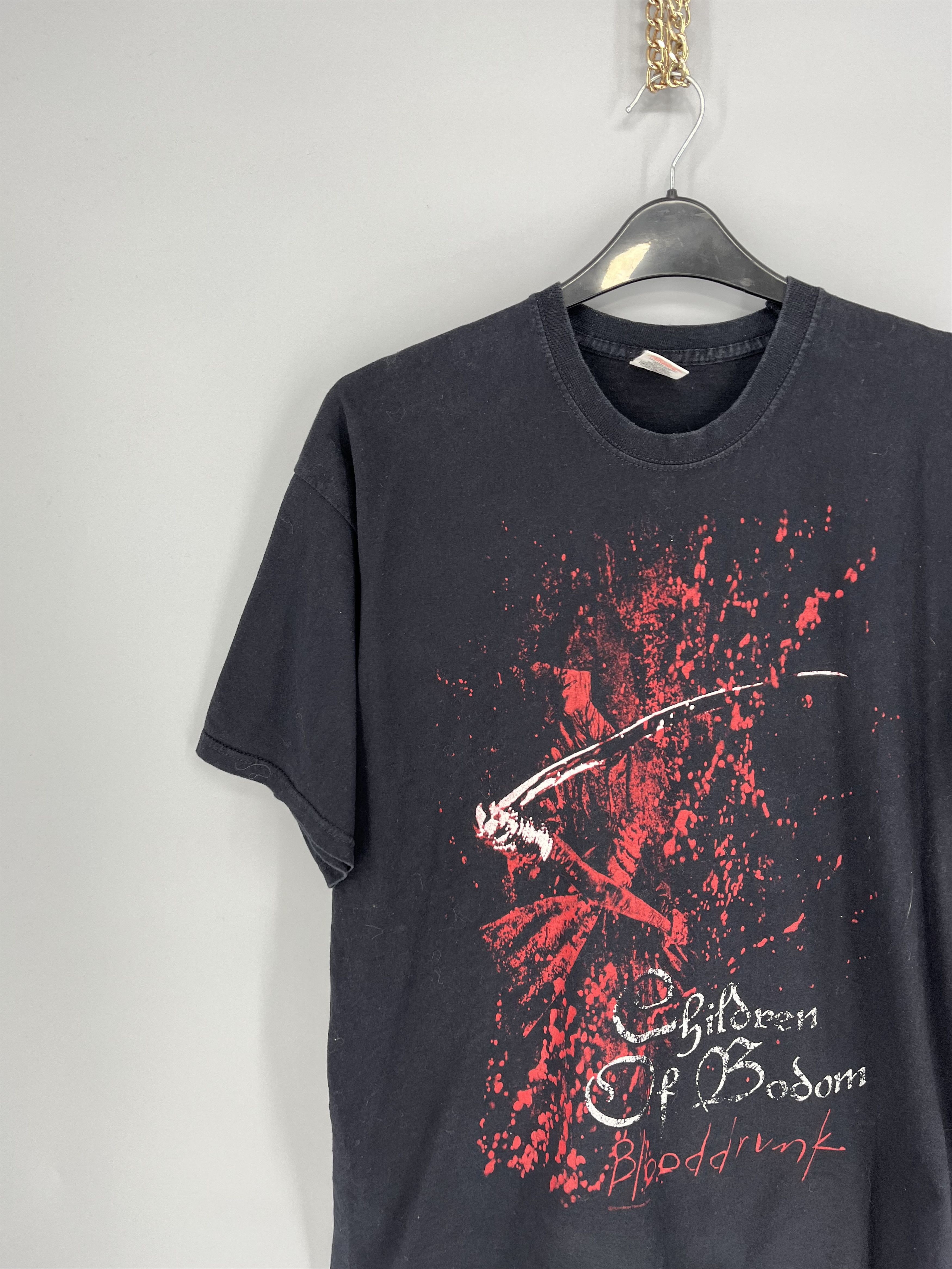 Band Tees Vintage Y2K Children Of Bodom Horror Dead Rock Streetwear Size US XL / EU 56 / 4 - 5 Thumbnail