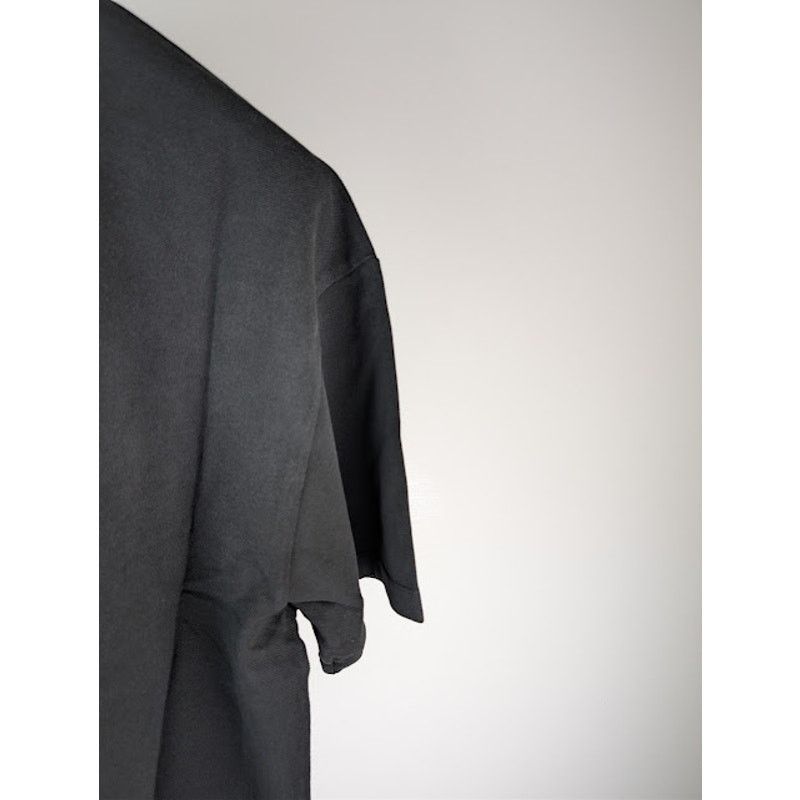 Amiri o1rshd1 Vintage Oversized Short-Sleeved Polo Shirt in Black Size US L / EU 52-54 / 3 - 14 Thumbnail