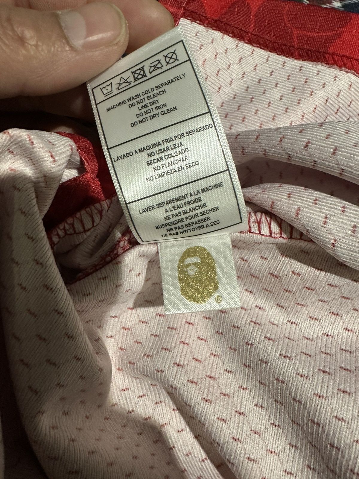 Bape × Mitchell & Ness Bape x Mitchell & Ness San Francisco 49ers Legacy Jersey Size US XL / EU 56 / 4 - 6 Thumbnail