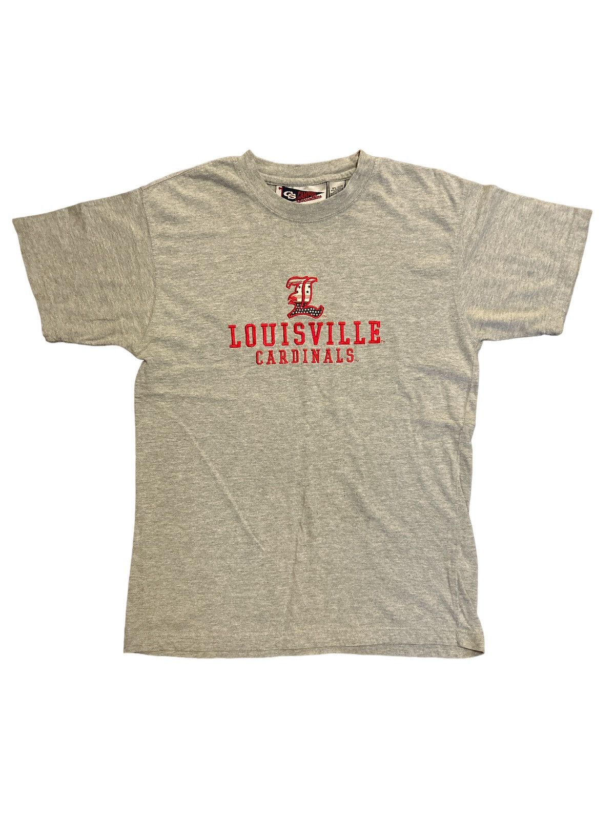 NBA Vintage Rare 90s AOP Louisville Basketball T Shirt Cardinals