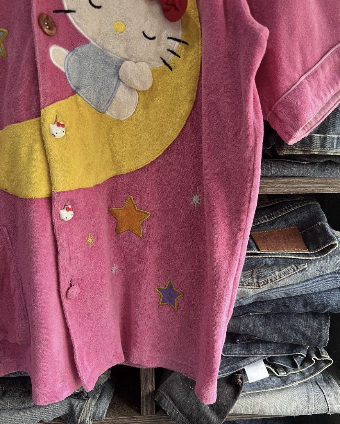 Cartoon Network 🔥Hello Kitty Velvet Shirt Size US M / EU 48-50 / 2 - 8 Thumbnail
